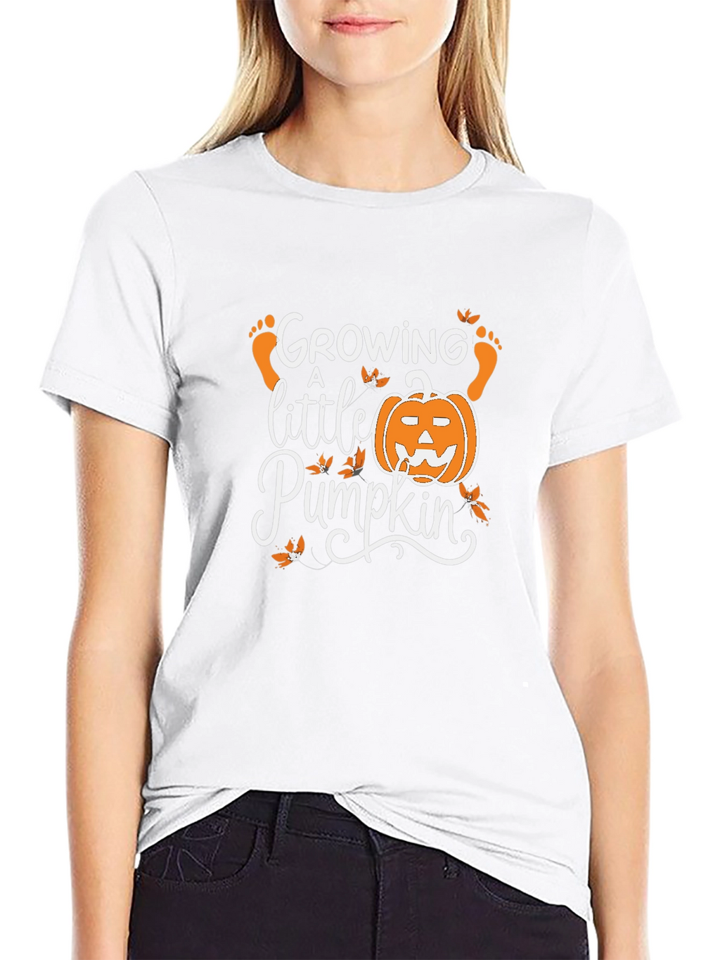 Growing A Little Pumpkin Maternity T-Shirt