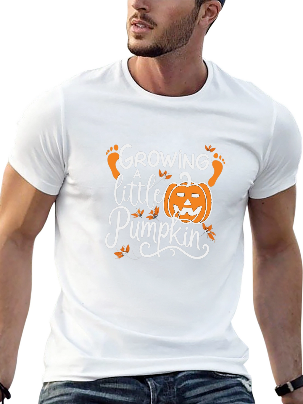 Growing A Little Pumpkin Maternity T-Shirt