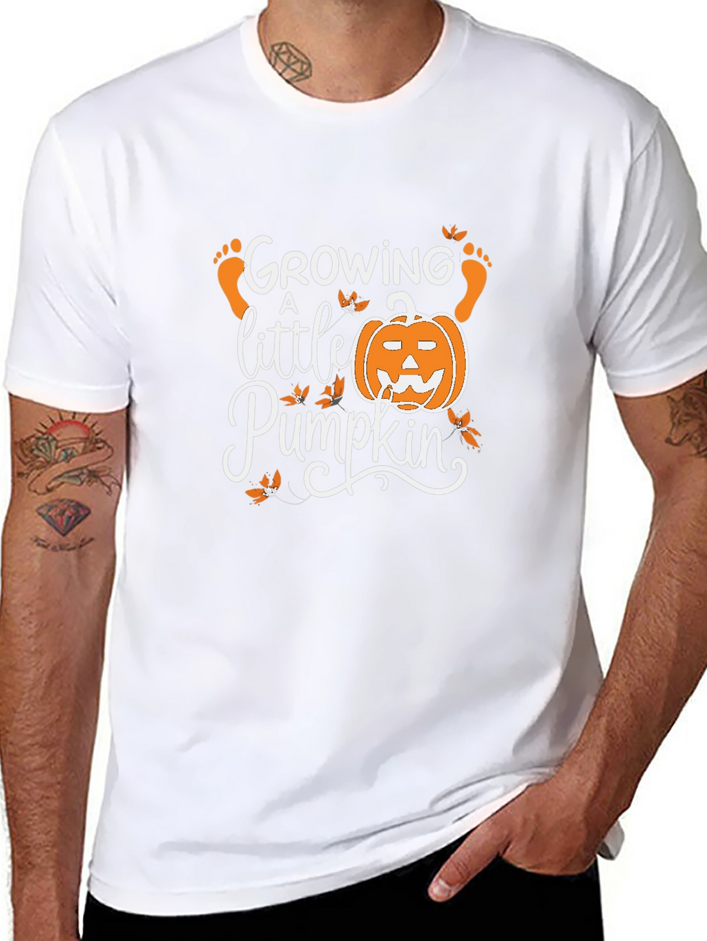 Growing A Little Pumpkin Maternity T-Shirt