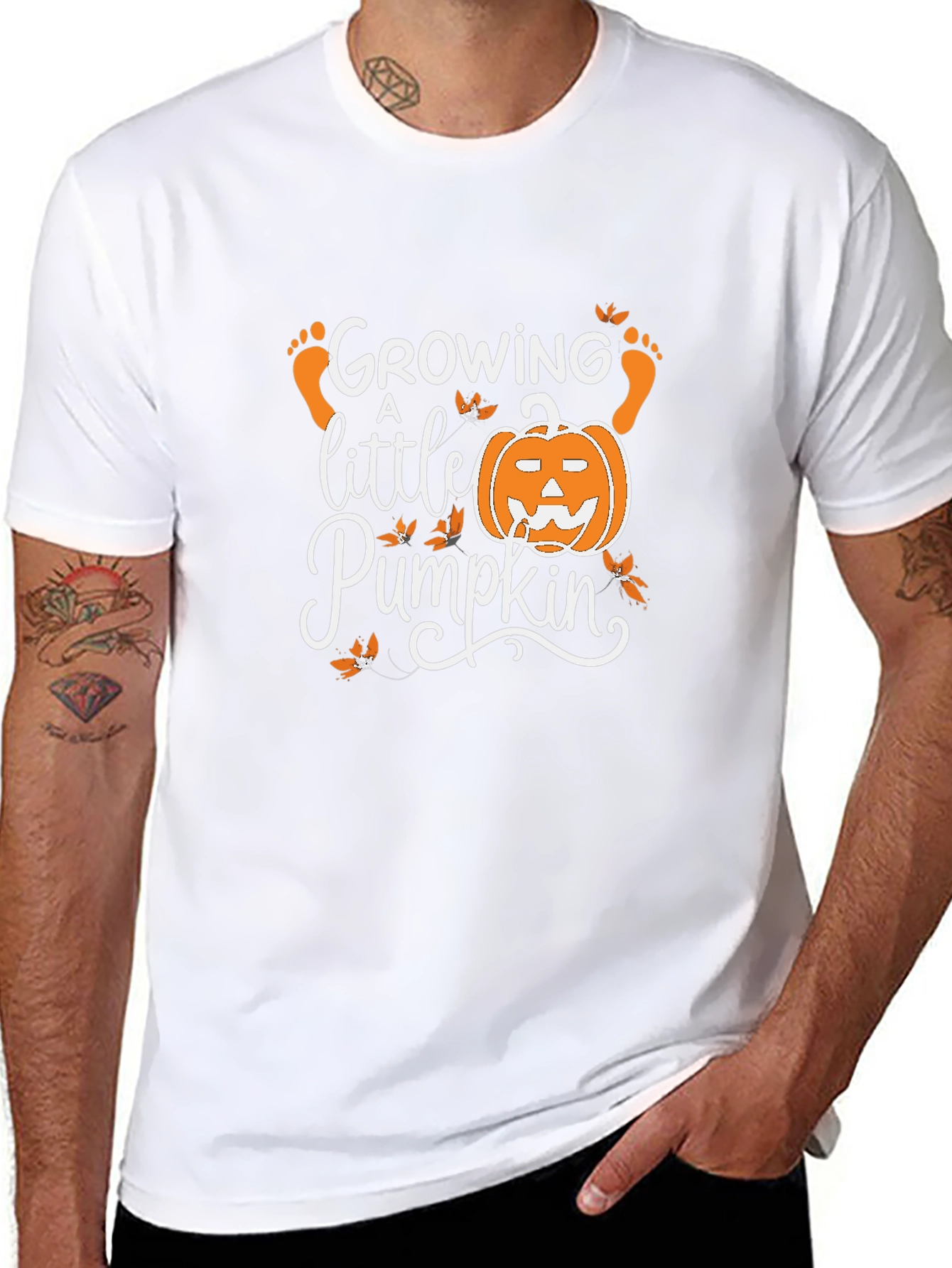Growing A Little Pumpkin Maternity T-Shirt