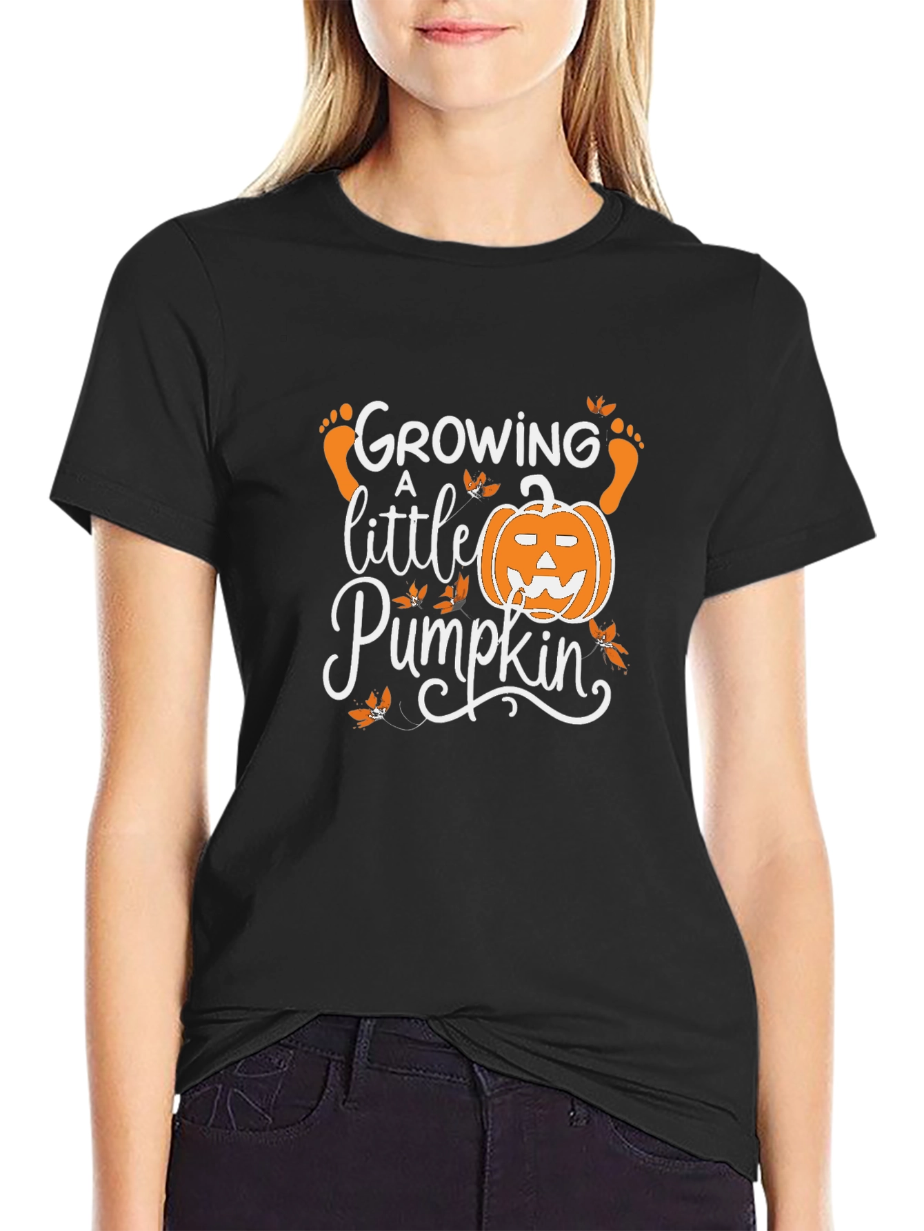 Growing A Little Pumpkin Maternity T-Shirt
