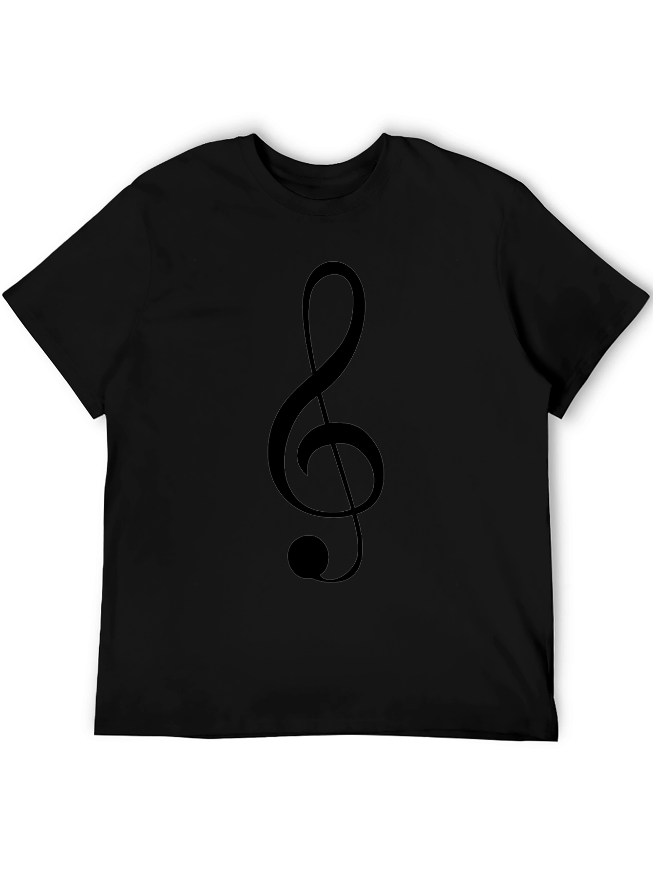 Treble Clef Graphic T-Shirt - Music Lover Tee
