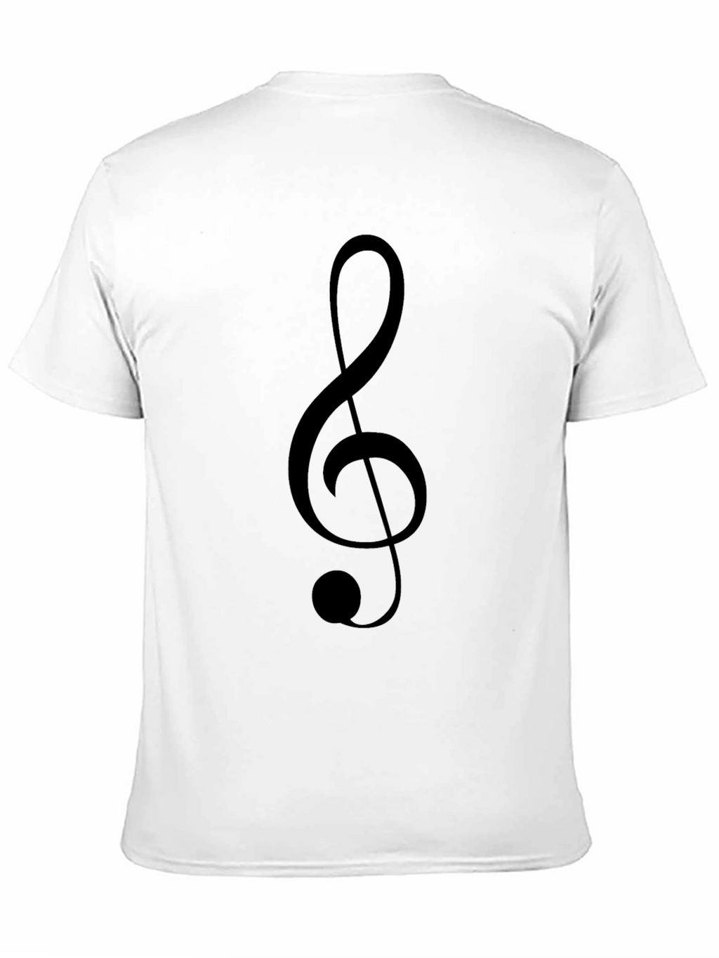 Treble Clef Graphic T-Shirt - Music Lover Tee