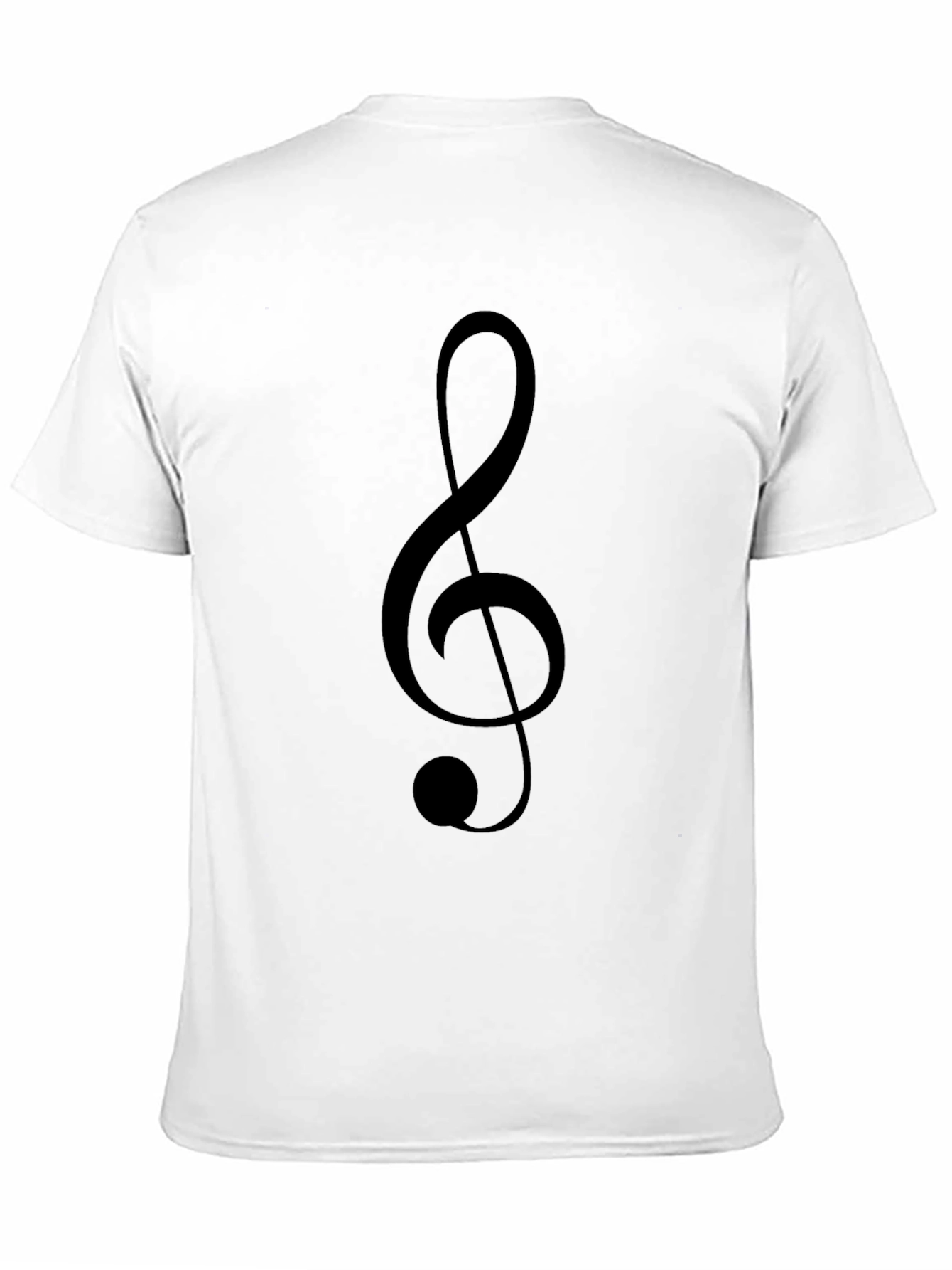 Treble Clef Graphic T-Shirt - Music Lover Tee