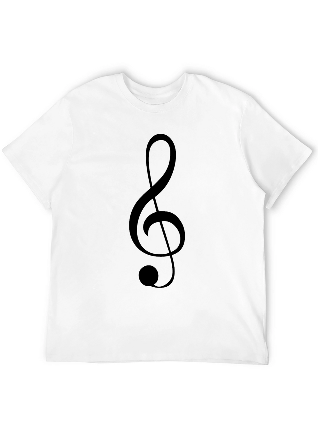 Treble Clef Graphic T-Shirt - Music Lover Tee