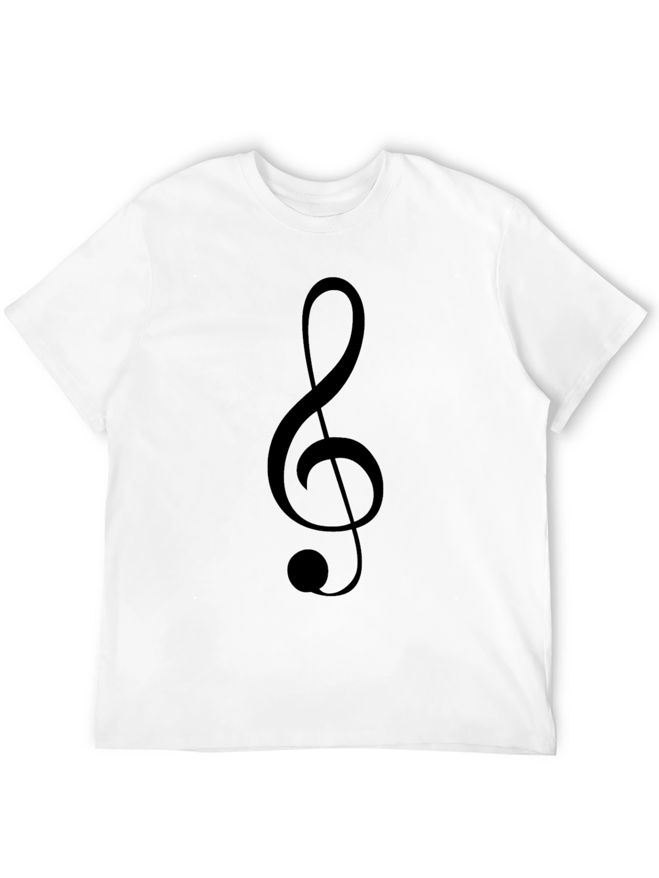 Treble Clef Graphic T-Shirt - Music Lover Tee
