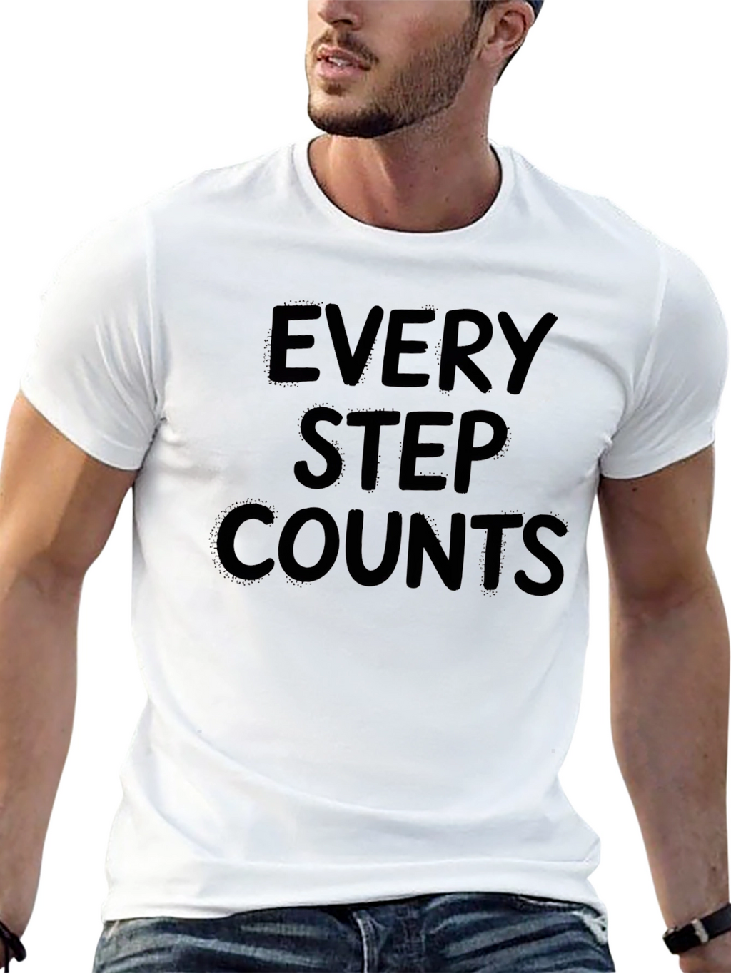 Every Step Counts Graphic T-Shirt