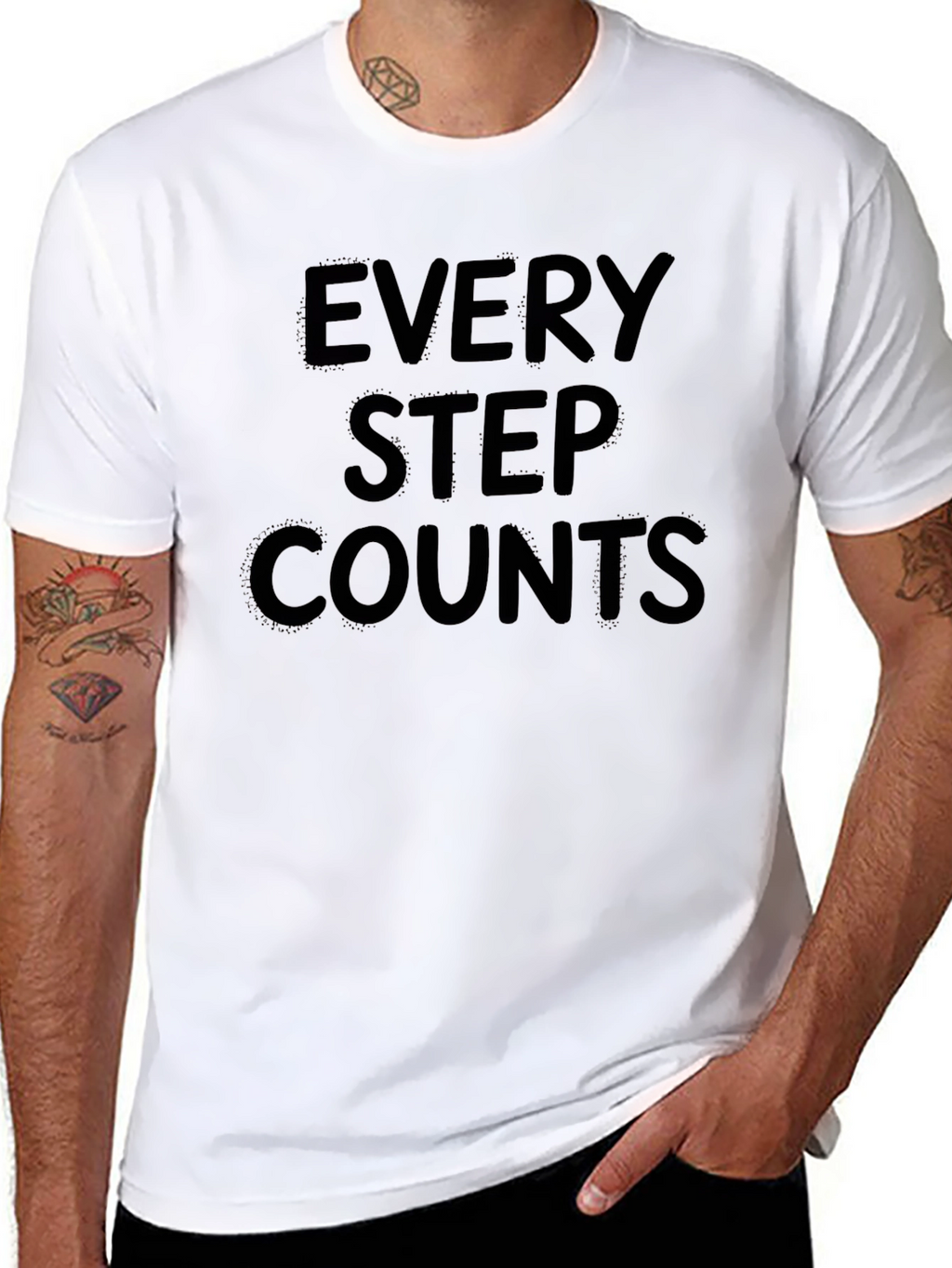 Every Step Counts Graphic T-Shirt