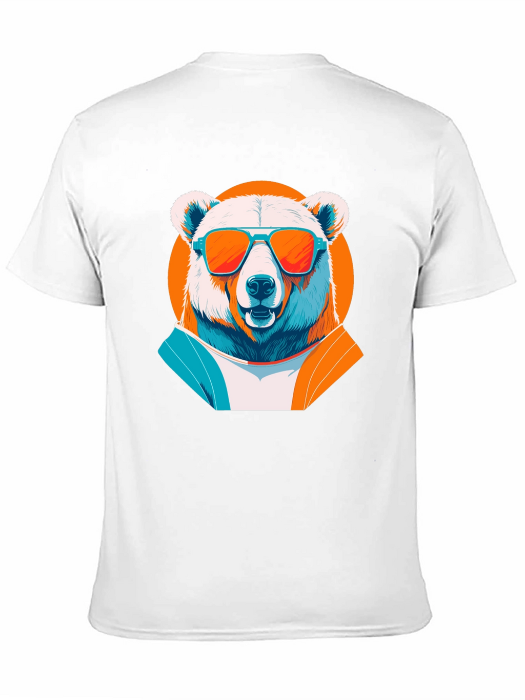 Cool Bear Graphic Tee -  Trendy Black T-Shirt
