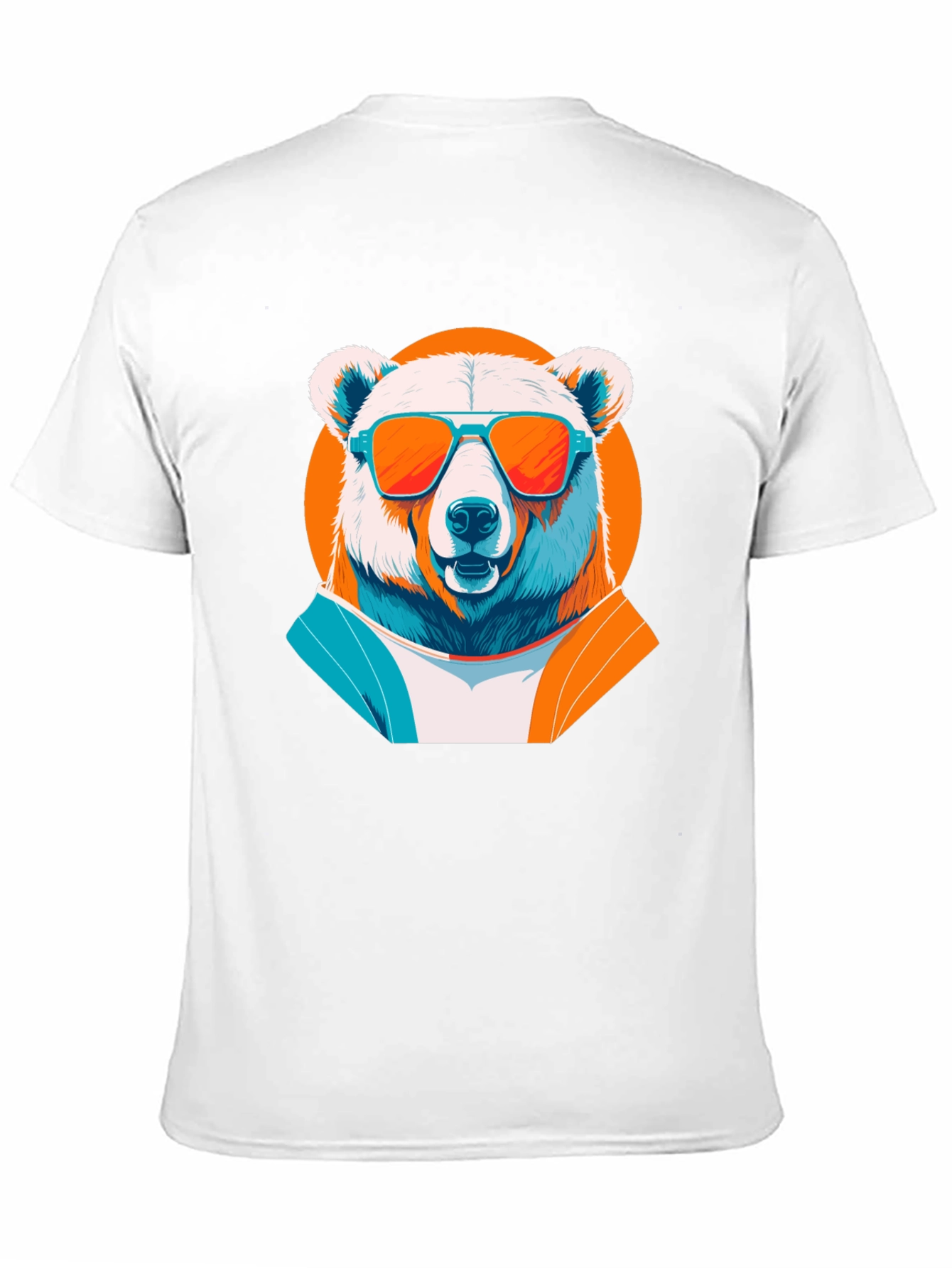 Cool Bear Graphic Tee -  Trendy Black T-Shirt