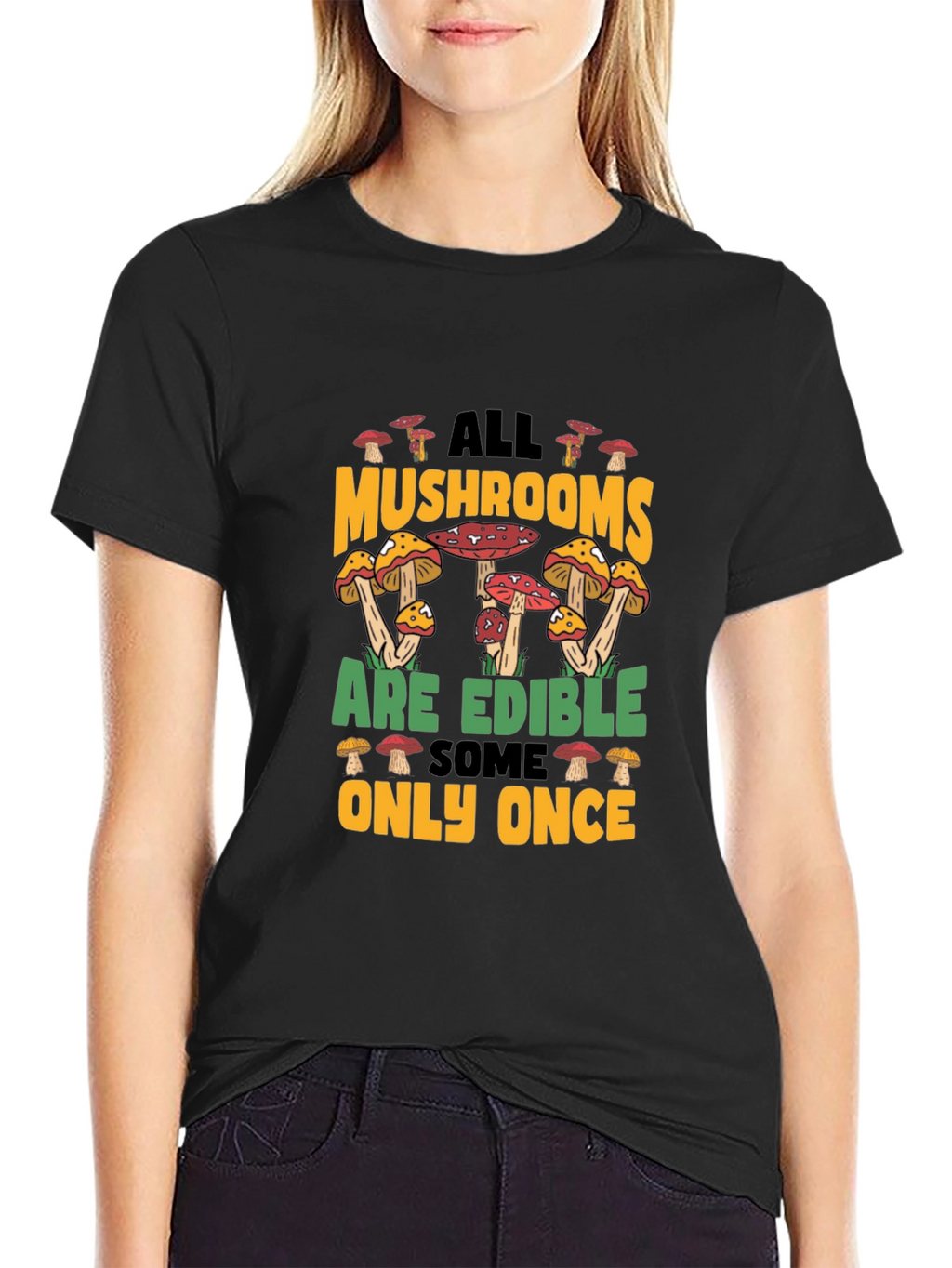 Funny Mushroom Edible T-Shirt