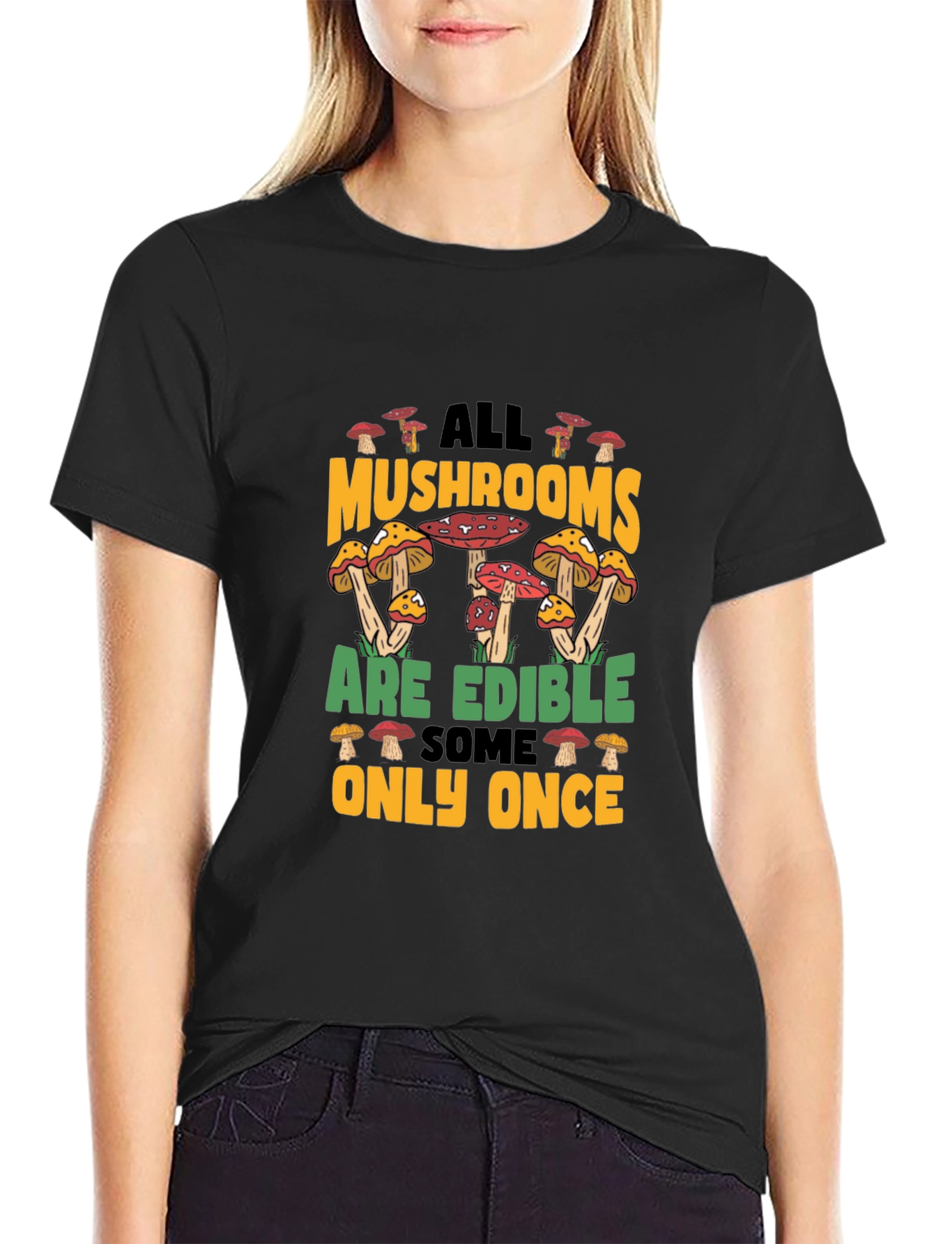 Funny Mushroom Edible T-Shirt