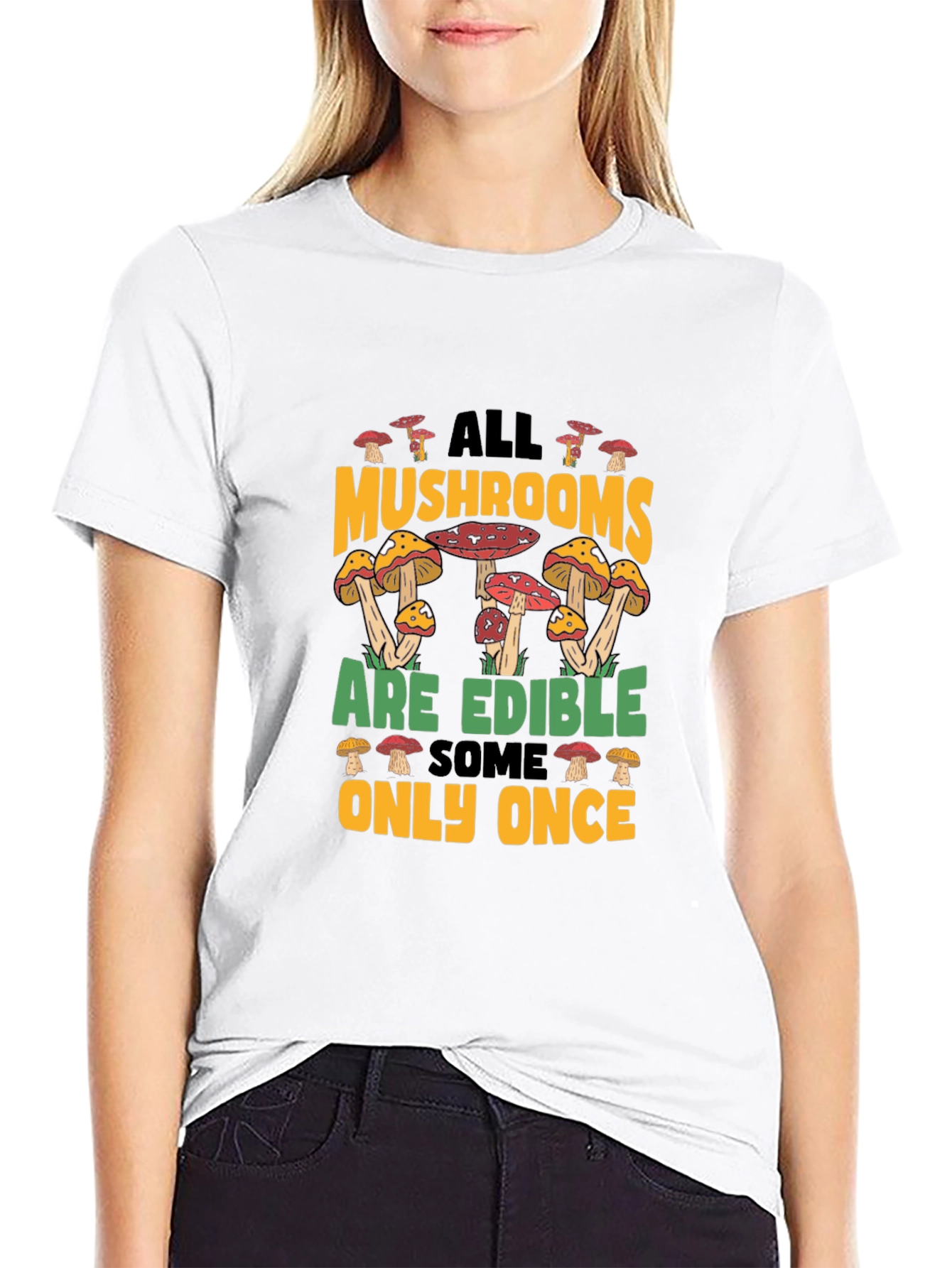 Funny Mushroom Edible T-Shirt