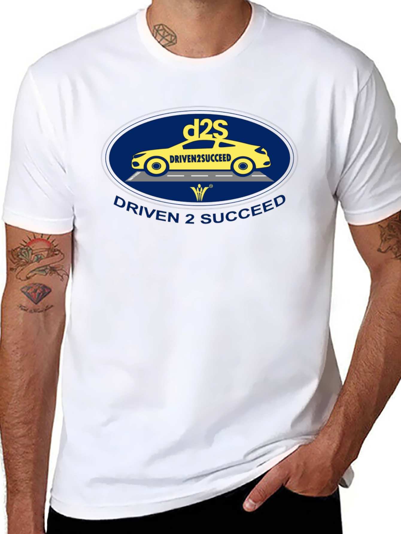 Driven 2 Succeed Black Graphic Tee
