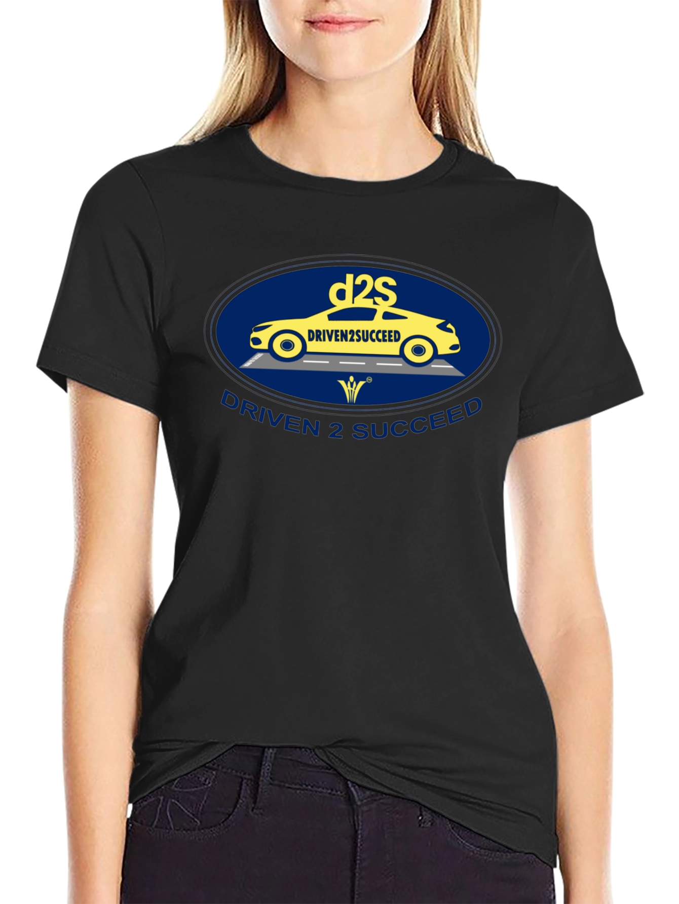 Driven 2 Succeed Black Graphic Tee