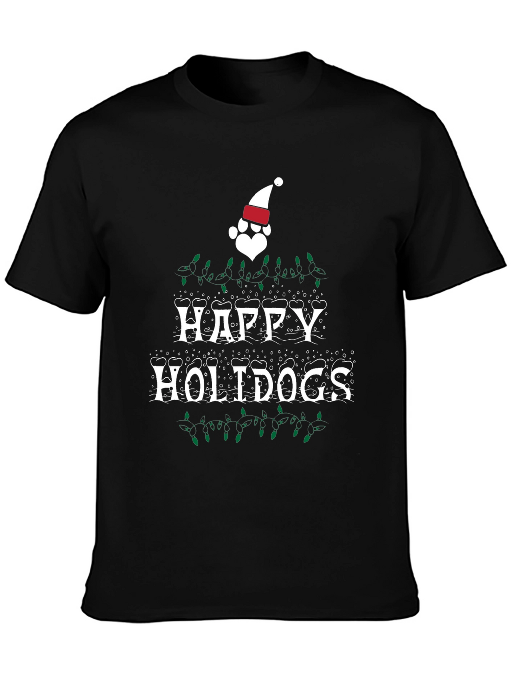 Happy Holidogs T-Shirt Holiday Tee
