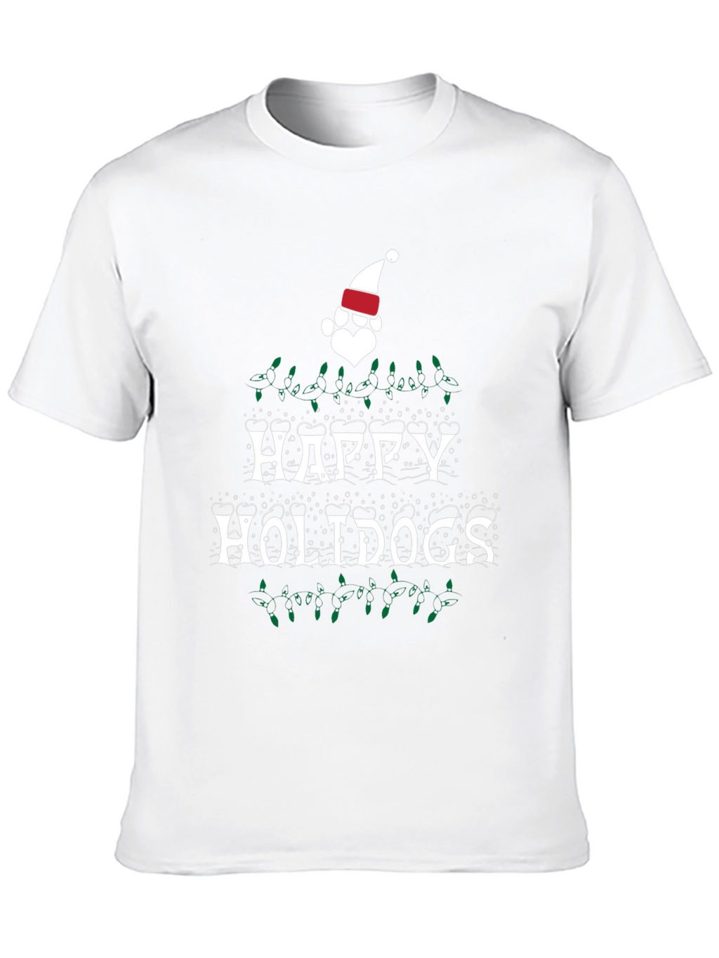 Happy Holidogs T-Shirt Holiday Tee