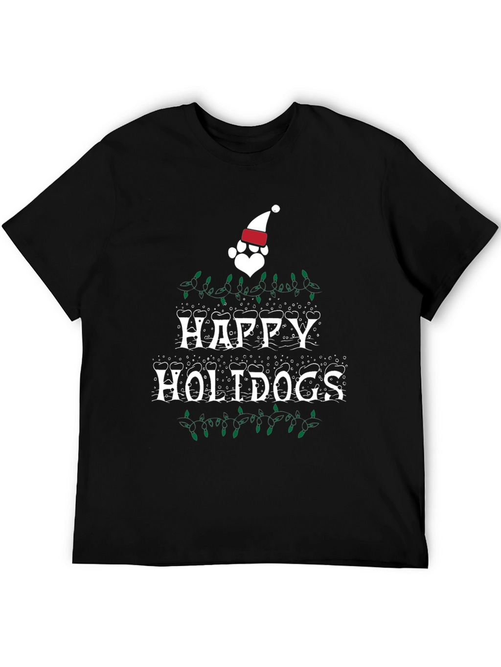 Happy Holidogs T-Shirt Holiday Tee