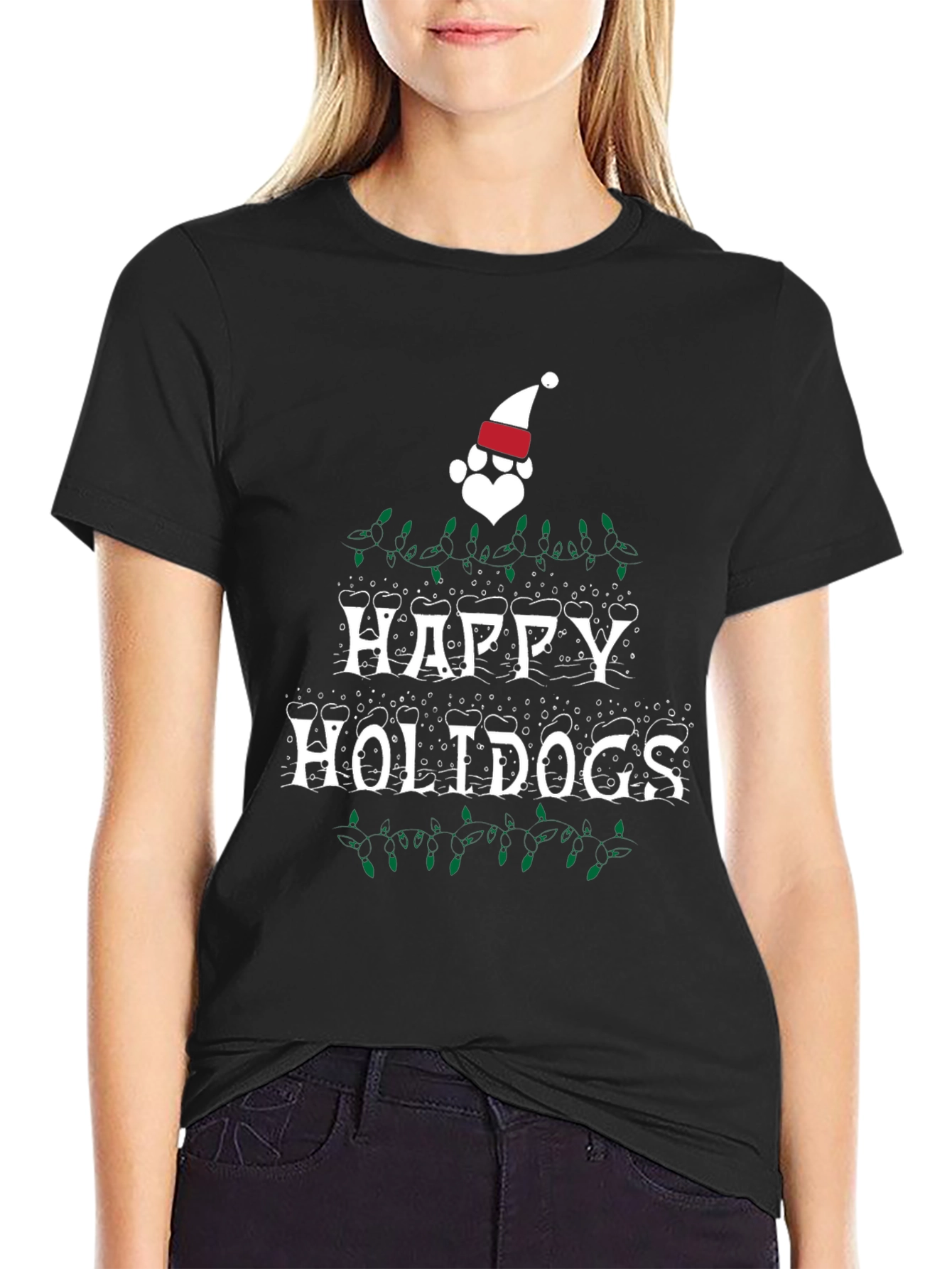 Happy Holidogs T-Shirt Holiday Tee