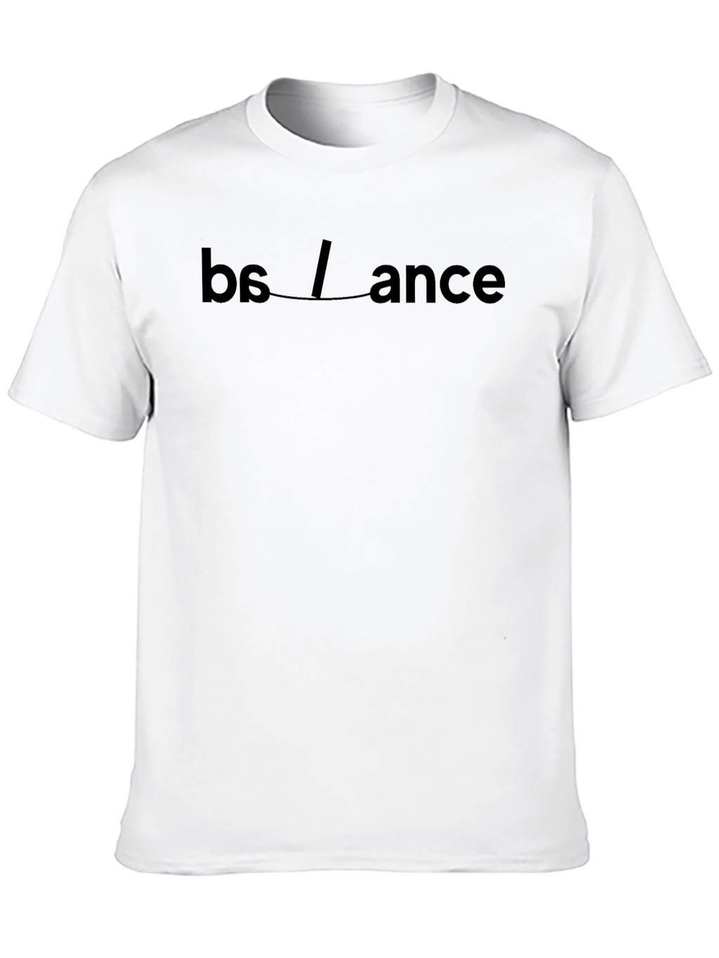 Balance Graphic Tee - Modern Minimalist Design