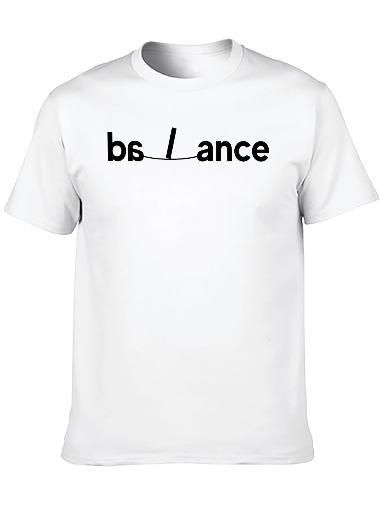 Balance Graphic Tee - Modern Minimalist Design