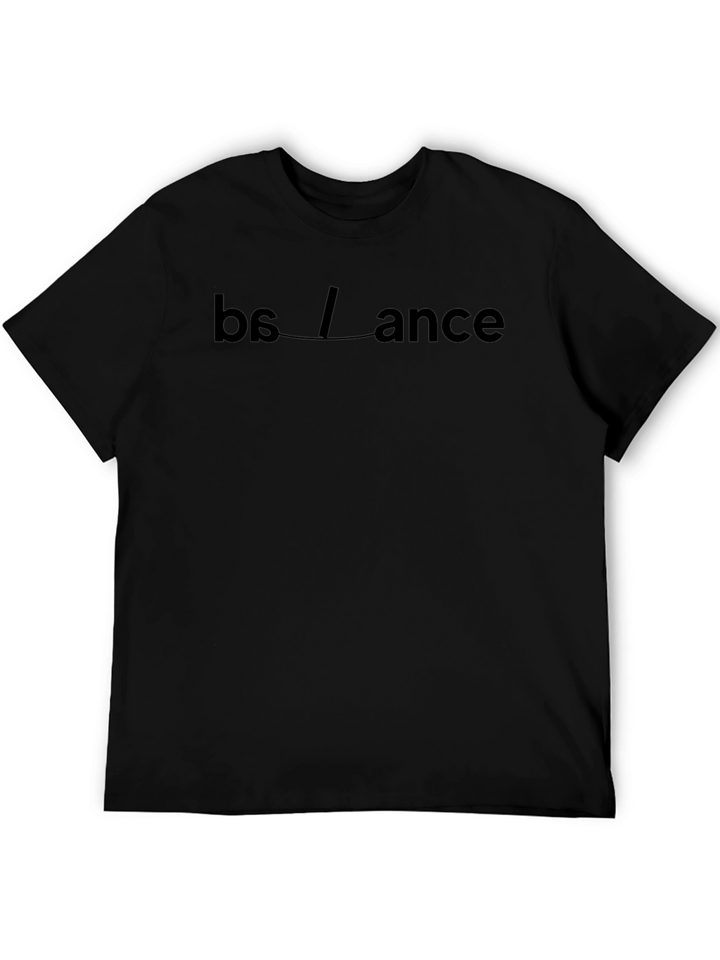 Balance Graphic Tee - Modern Minimalist Design