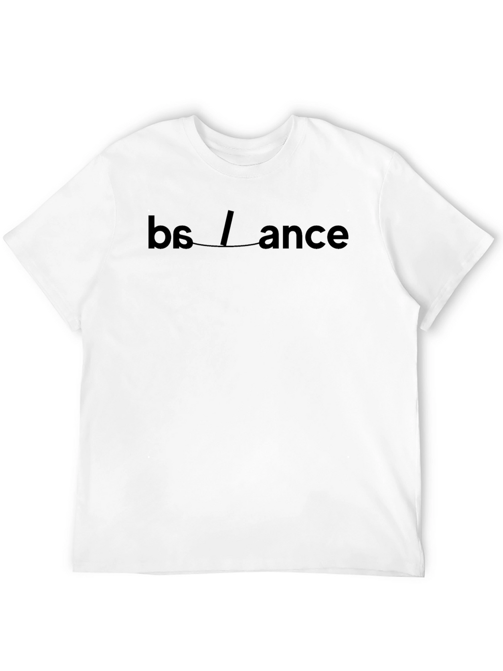 Balance Graphic Tee - Modern Minimalist Design