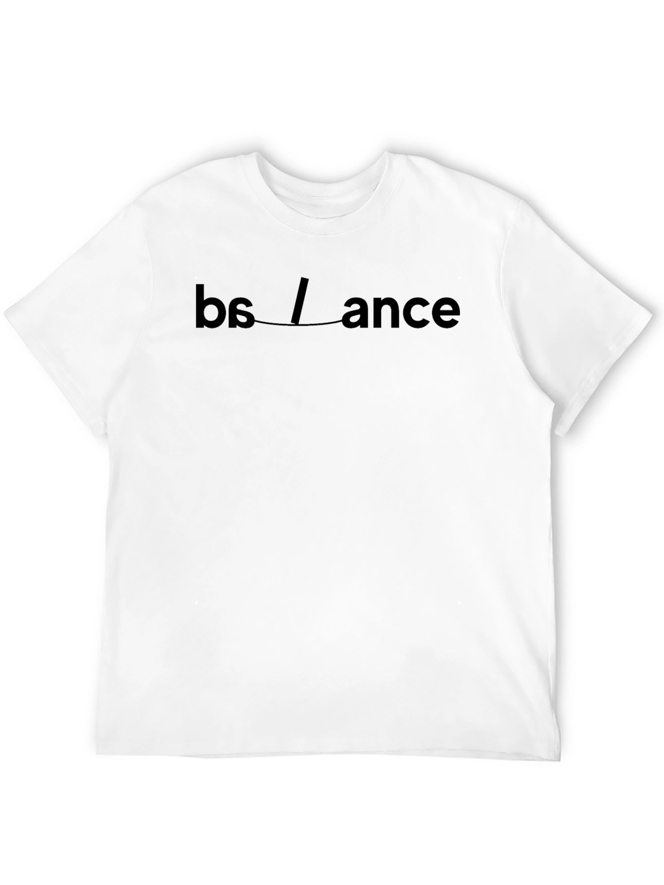 Balance Graphic Tee - Modern Minimalist Design