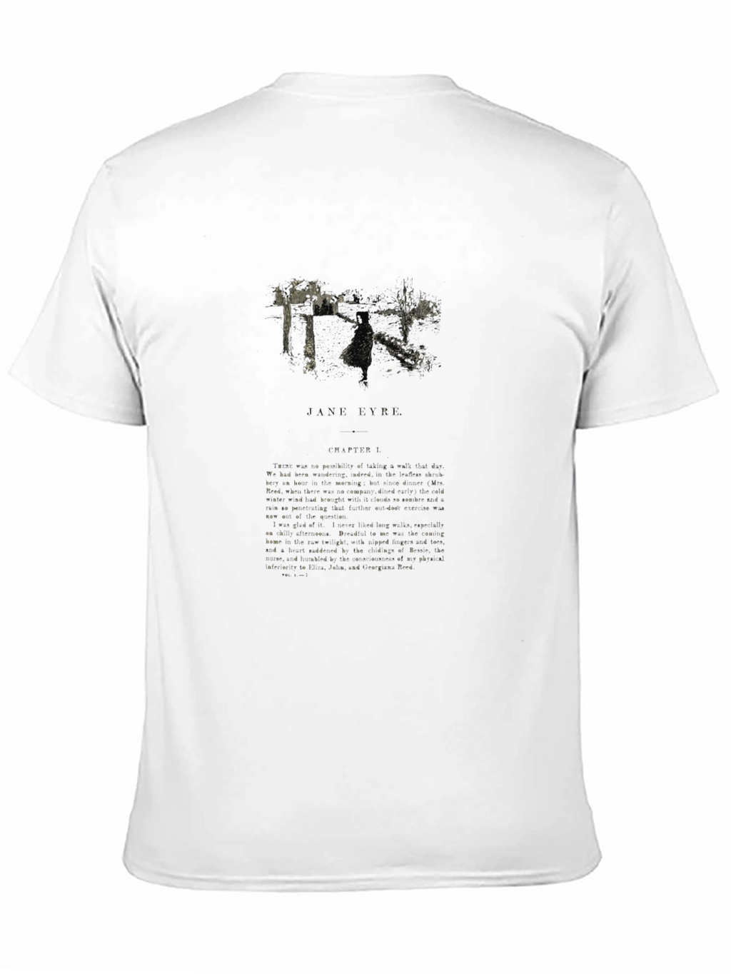 Abstract Graphic Print Black T-Shirt