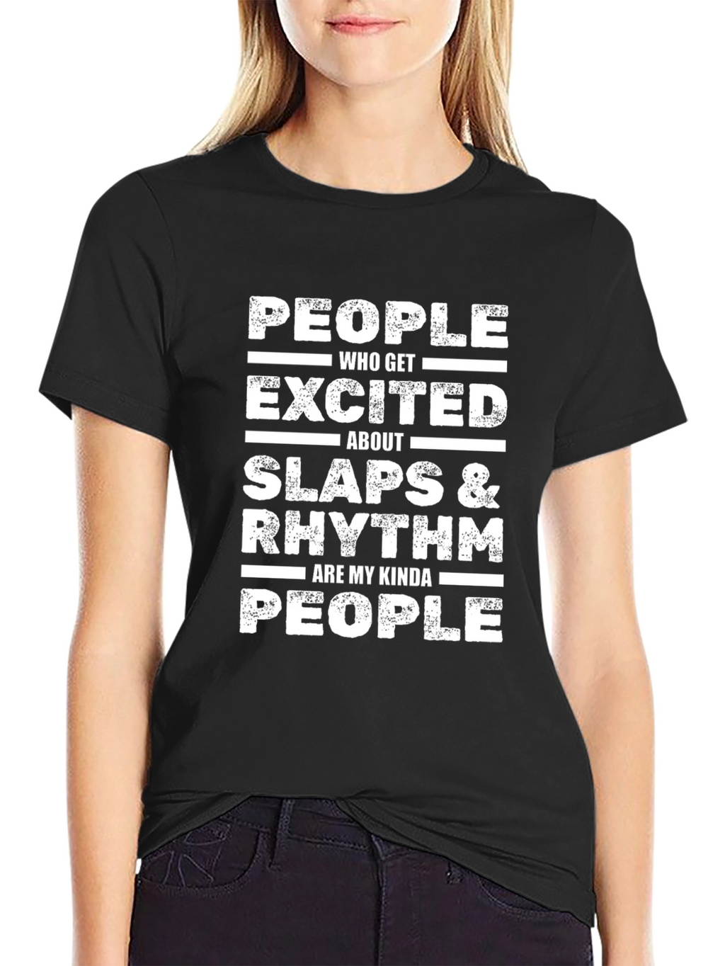 Slaps and Rhythm T-Shirt - Funny Music Lover Tee