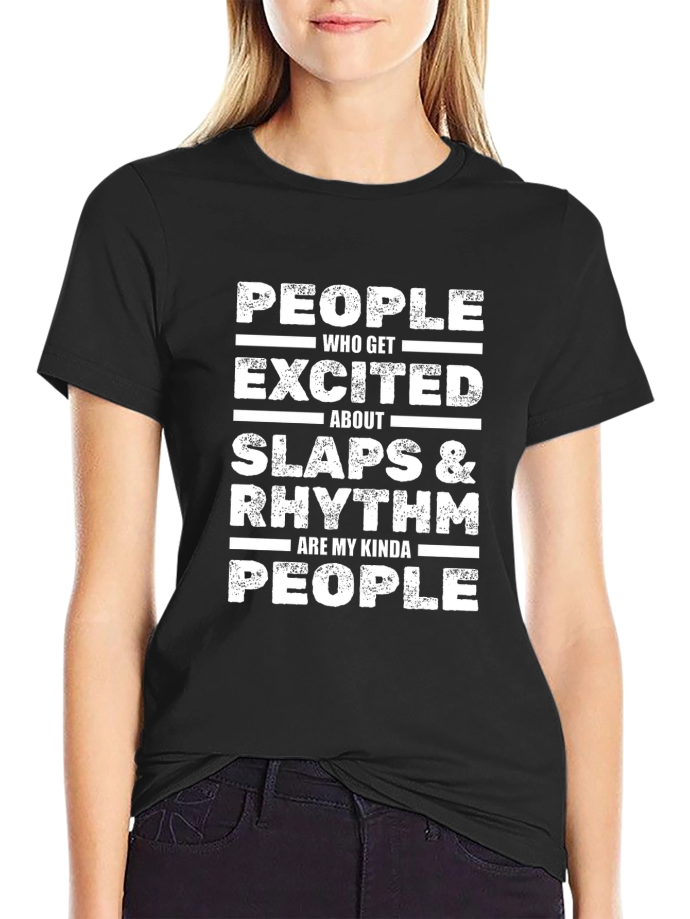 Slaps and Rhythm T-Shirt - Funny Music Lover Tee