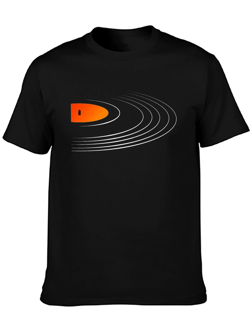 Retro Vinyl Record Graphic T-Shirt