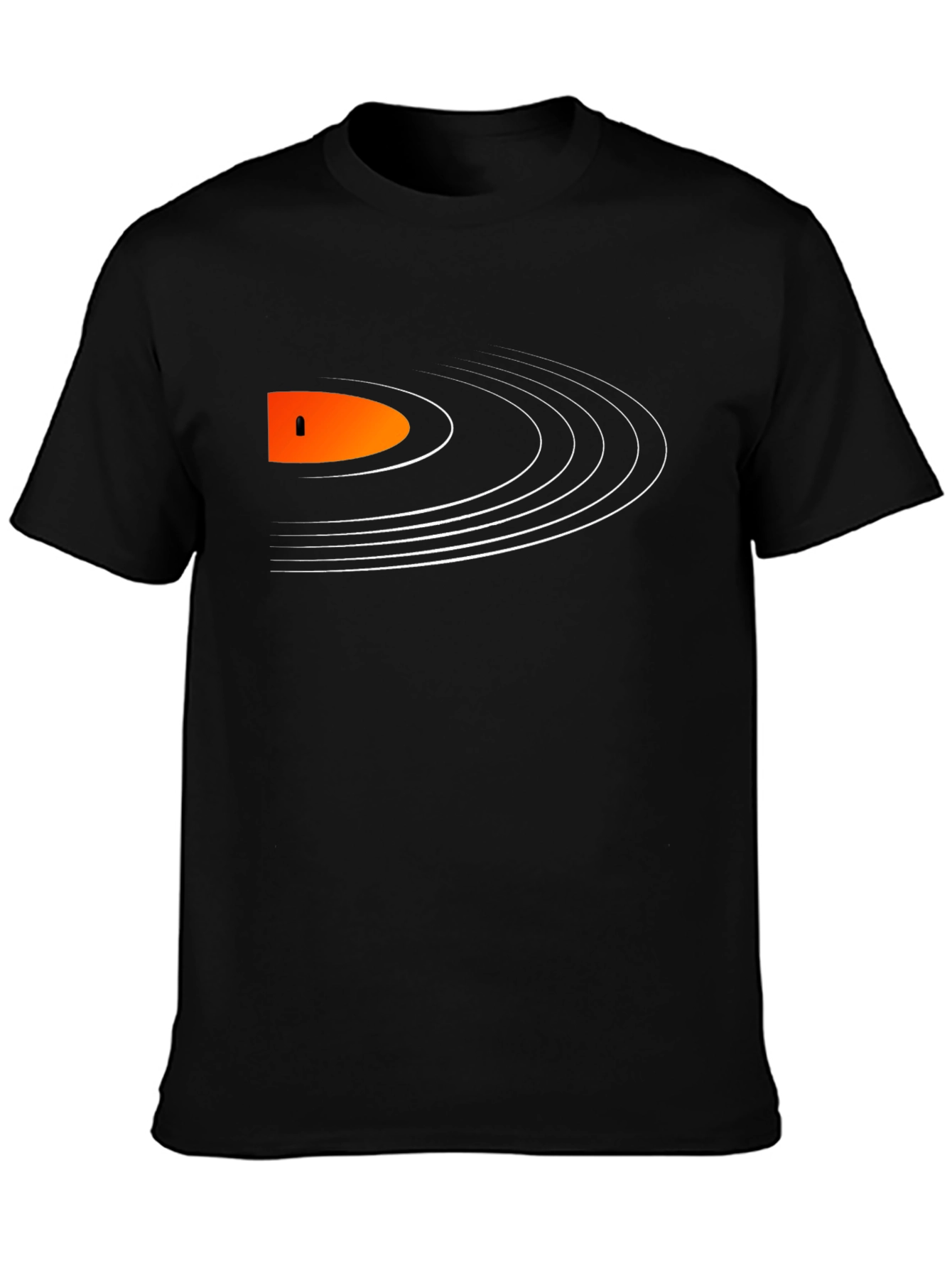 Retro Vinyl Record Graphic T-Shirt