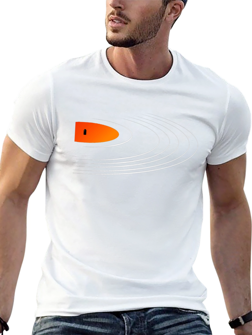 Retro Vinyl Record Graphic T-Shirt