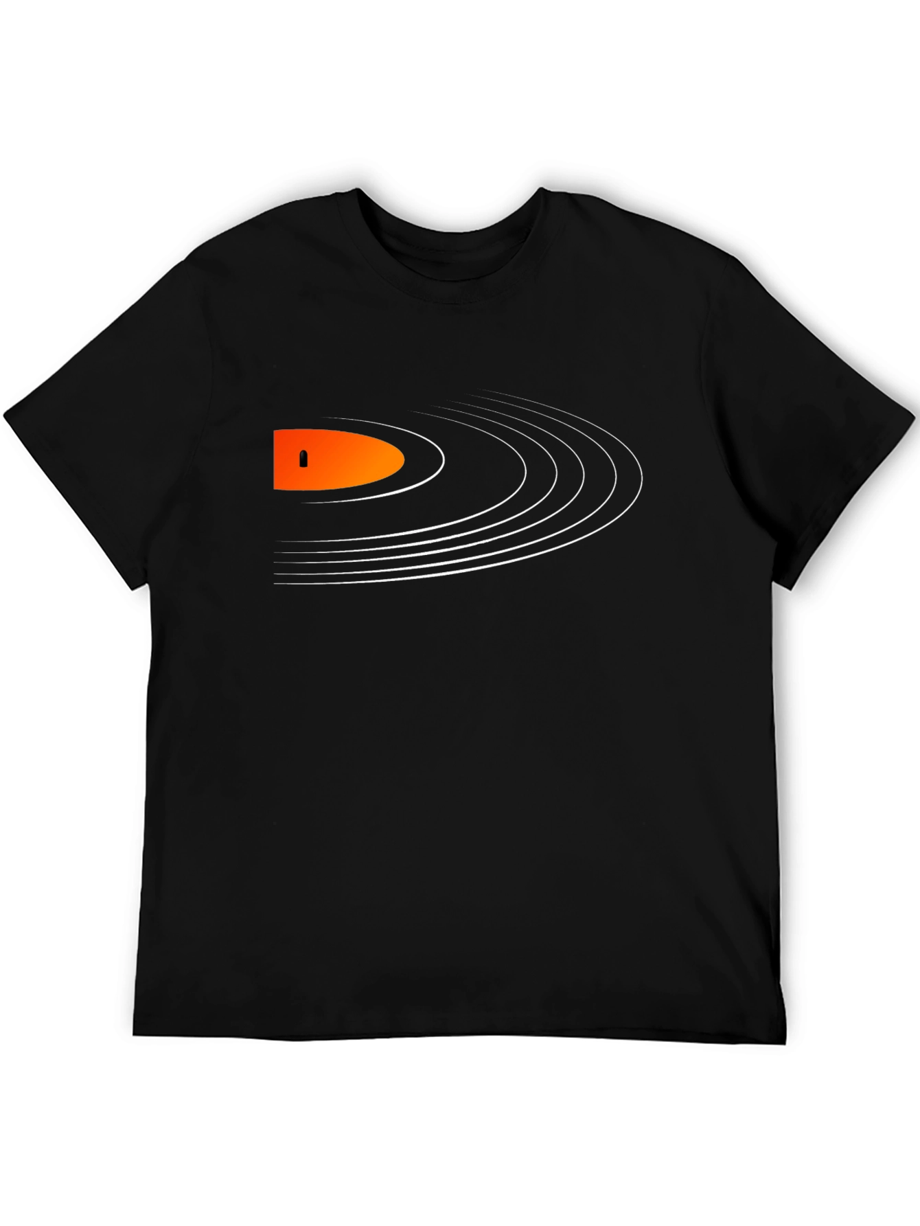 Retro Vinyl Record Graphic T-Shirt
