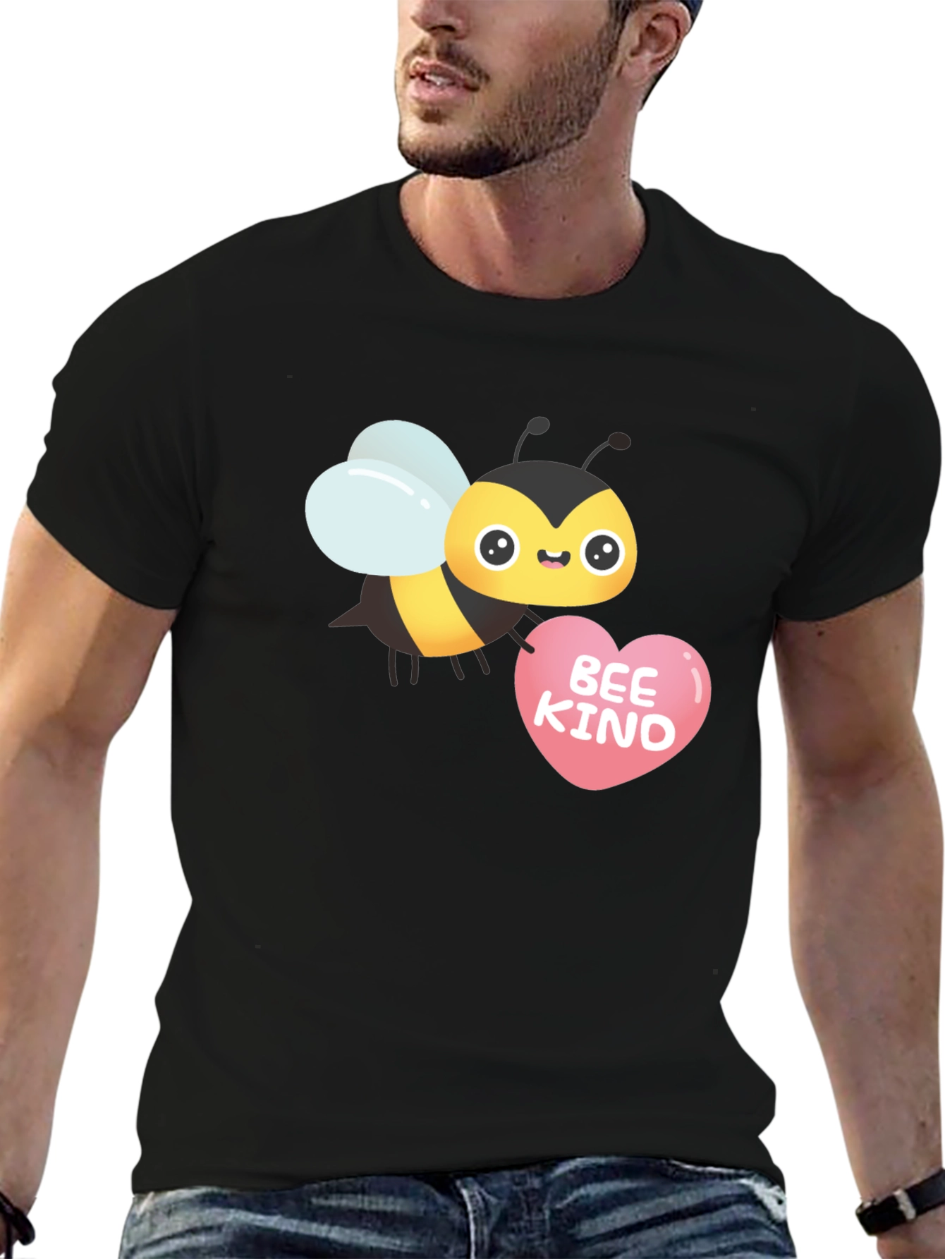Bee Kind Graphic Tee - Cute Honeybee T-Shirt