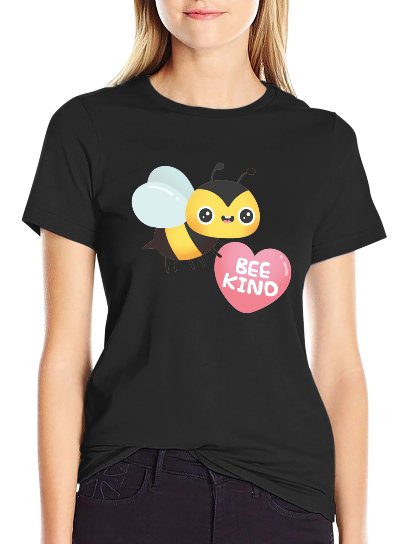 Bee Kind Graphic Tee - Cute Honeybee T-Shirt