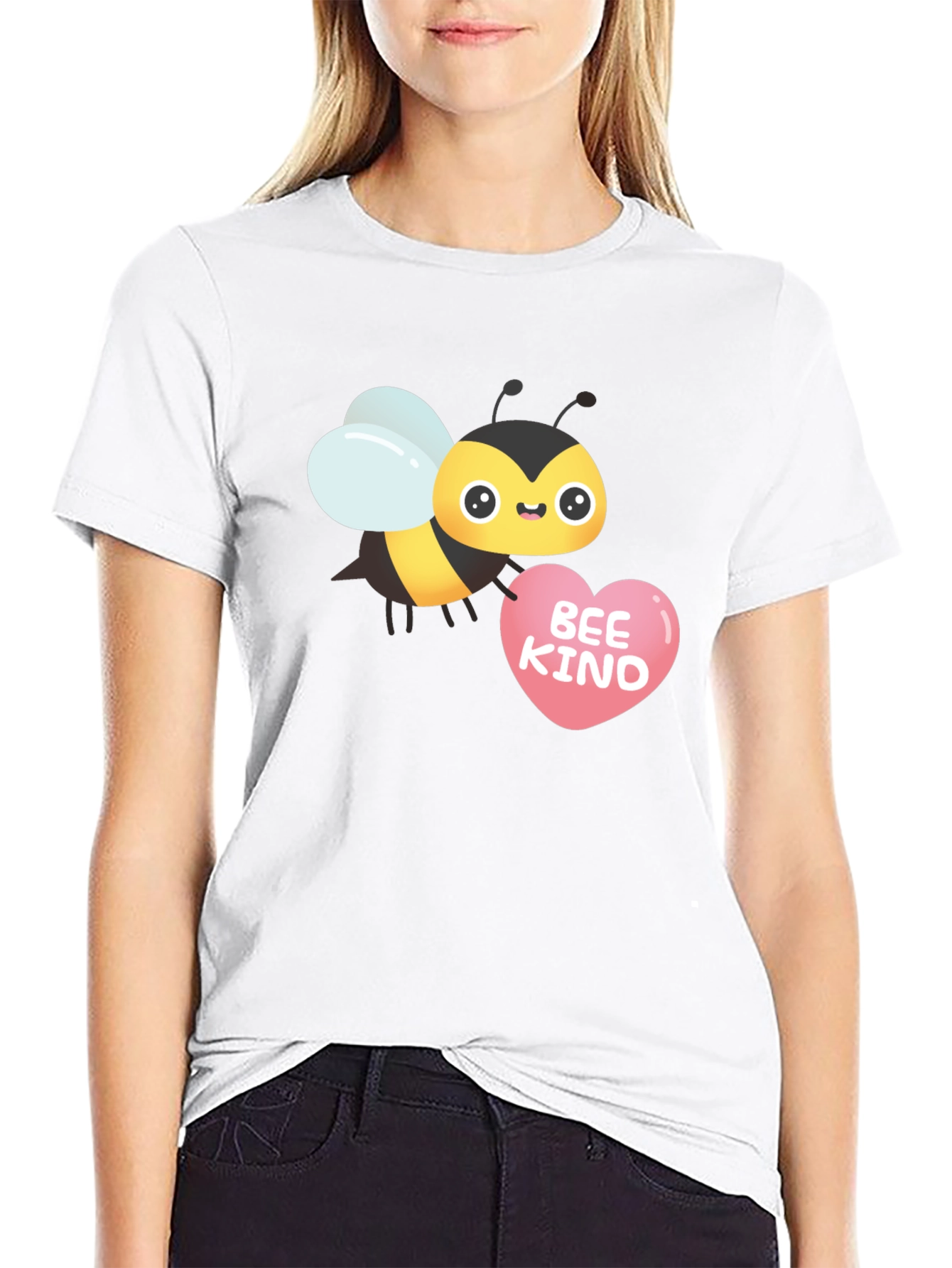 Bee Kind Graphic Tee - Cute Honeybee T-Shirt