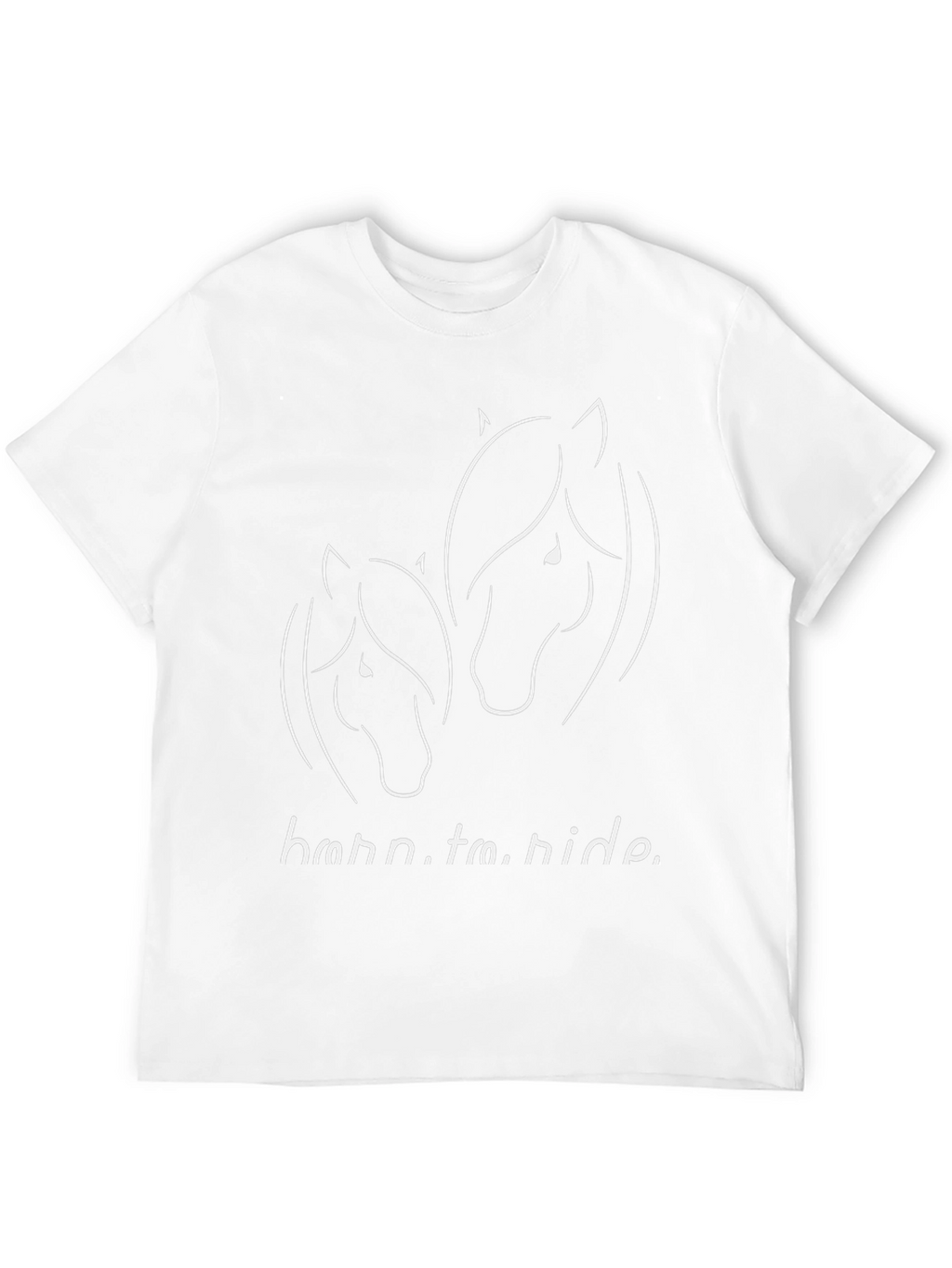 Born to Ride Horse Graphic Tee