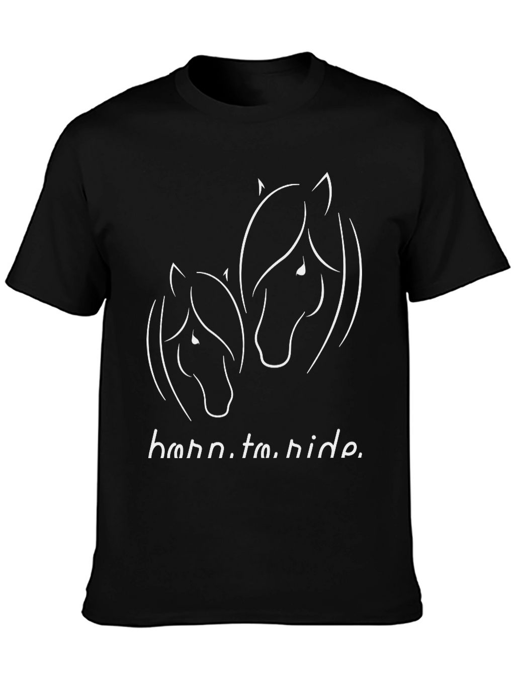 Born to Ride Horse Graphic Tee