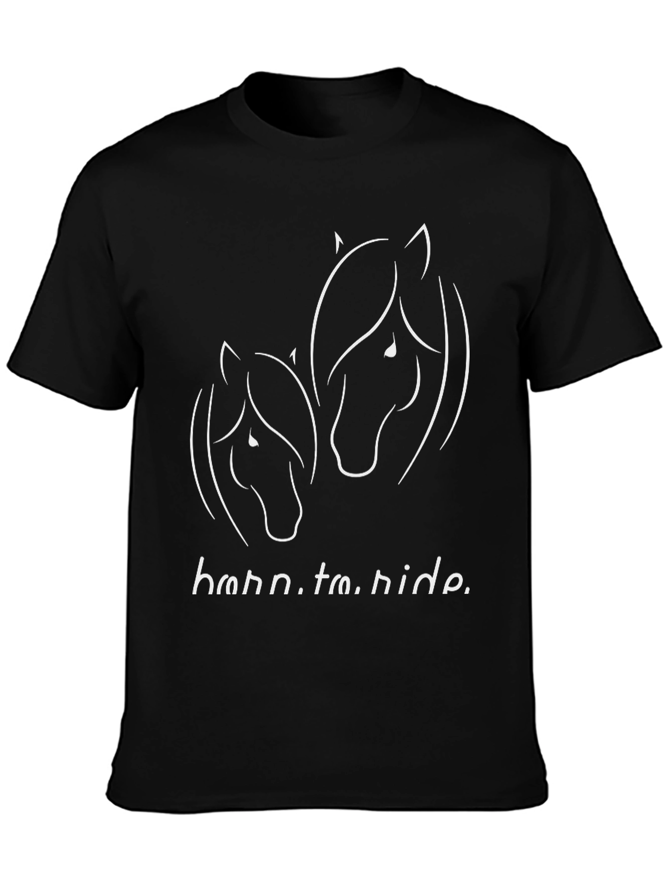 Born to Ride Horse Graphic Tee