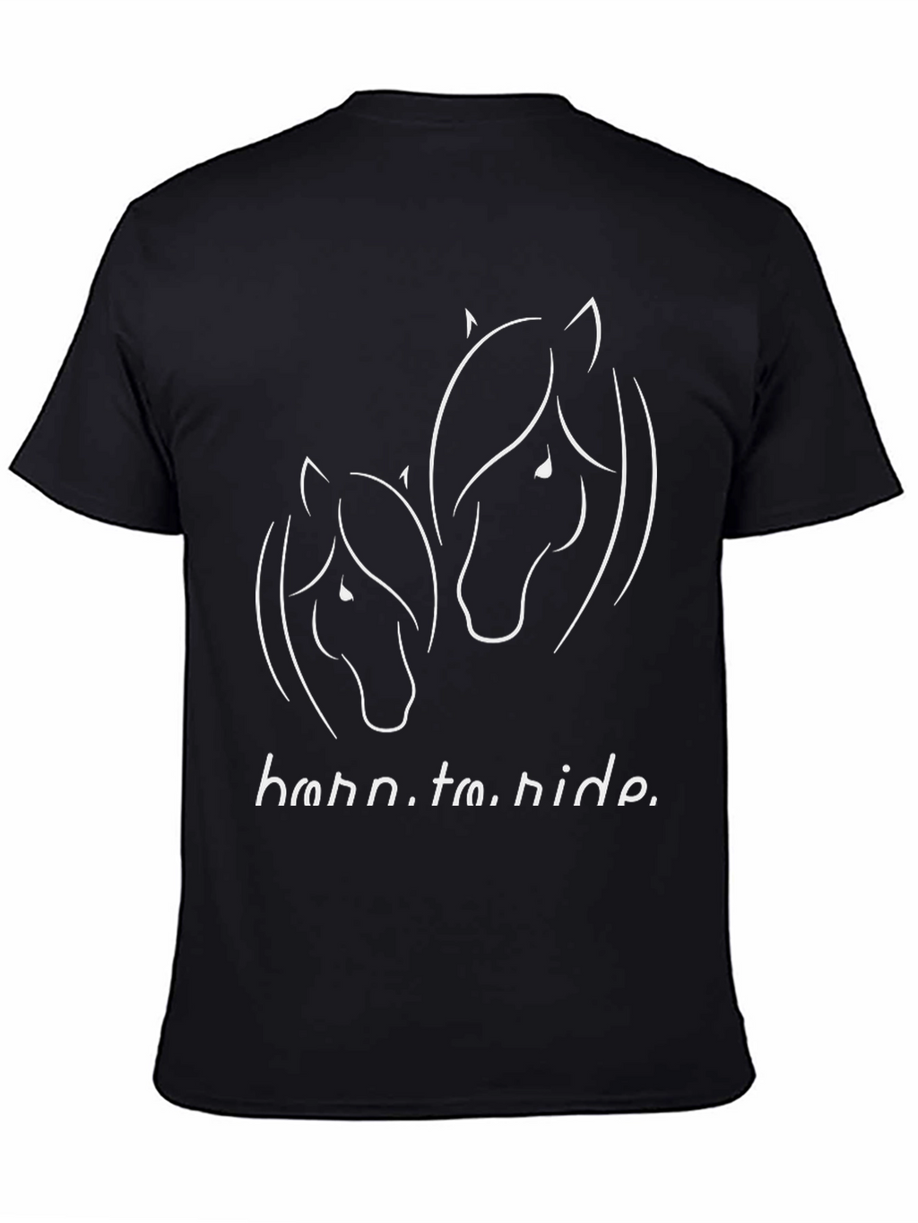 Born to Ride Horse Graphic Tee