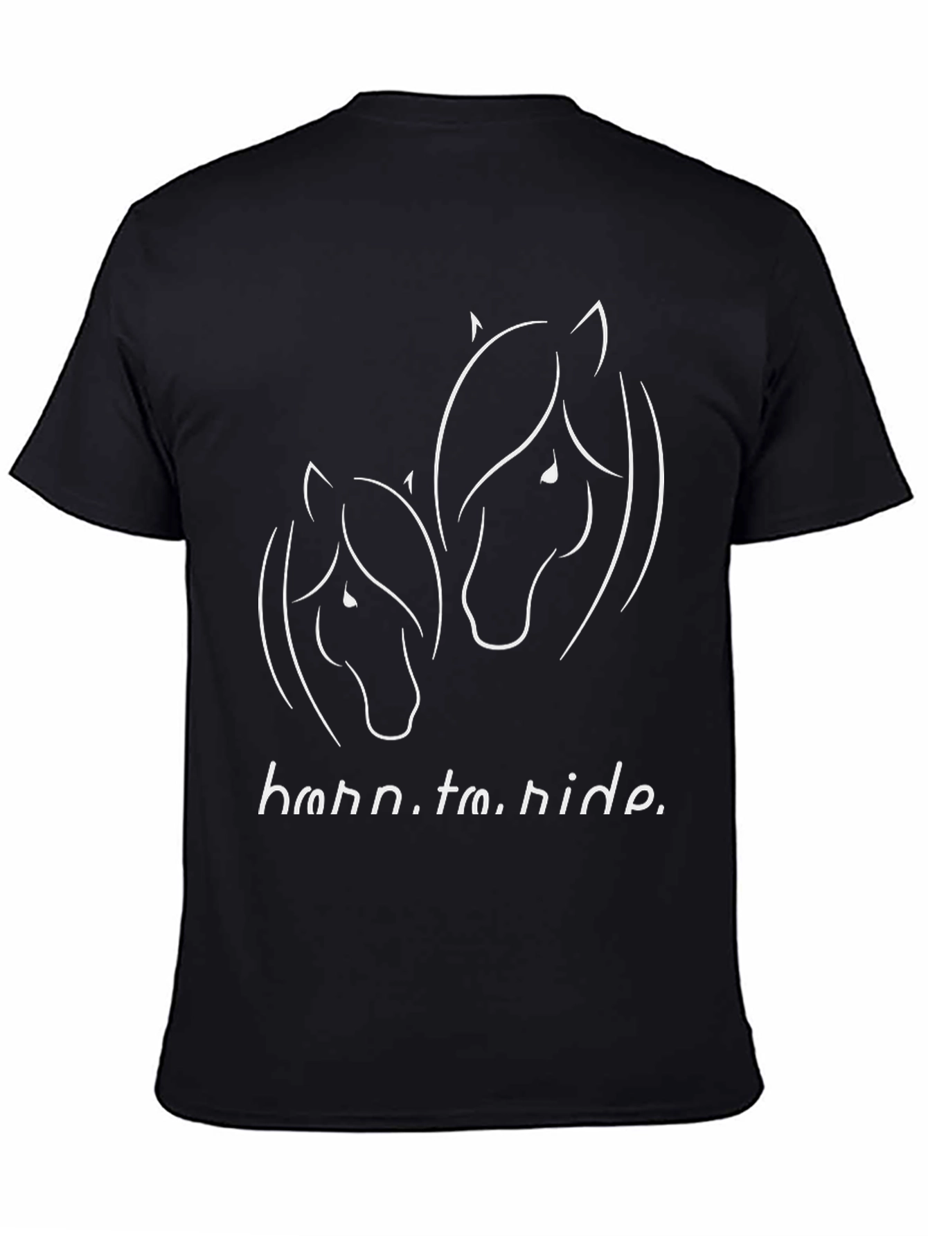 Born to Ride Horse Graphic Tee