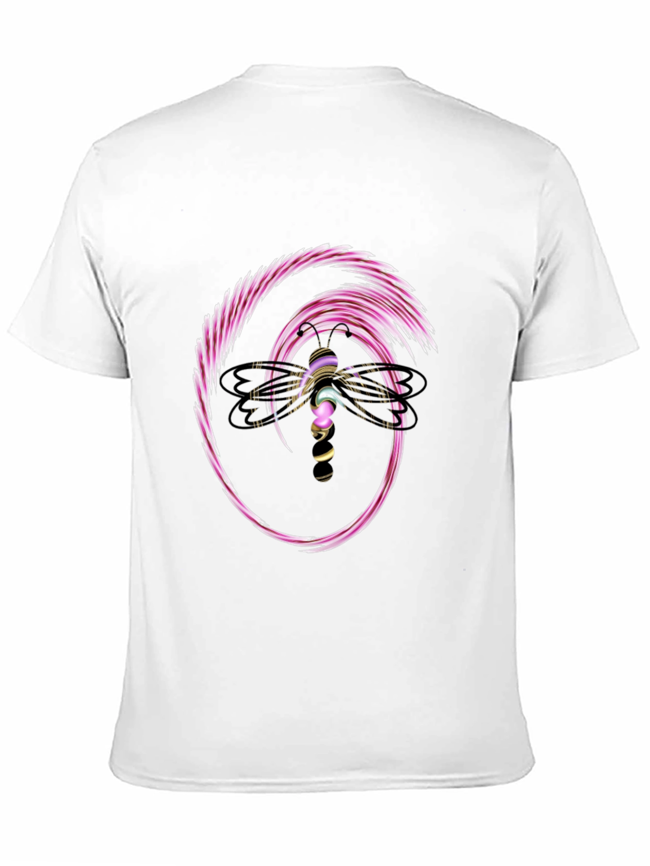 Dragonfly Graphic Black T-Shirt