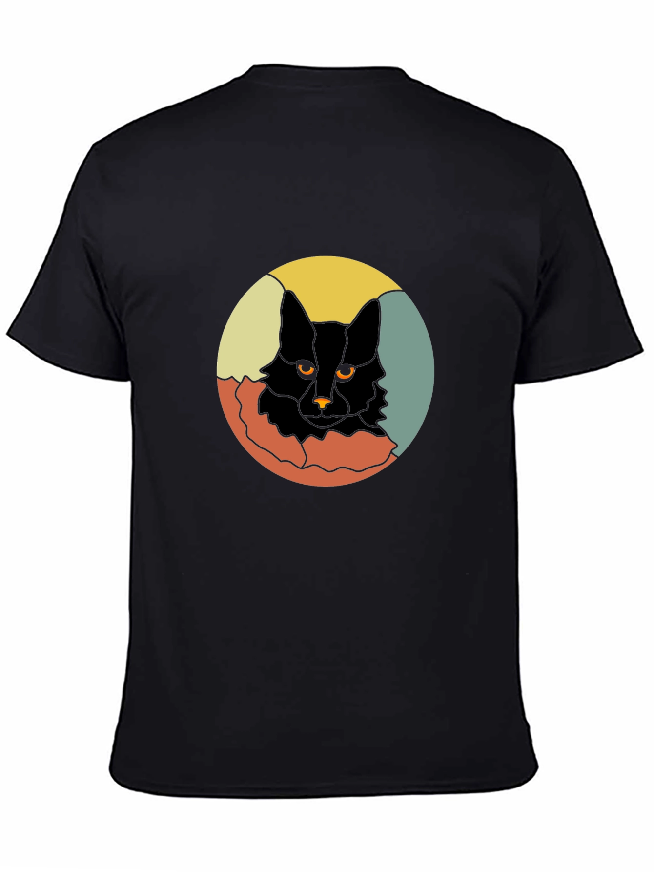 Retro Cat T-Shirt - Vintage Style Graphic Tee