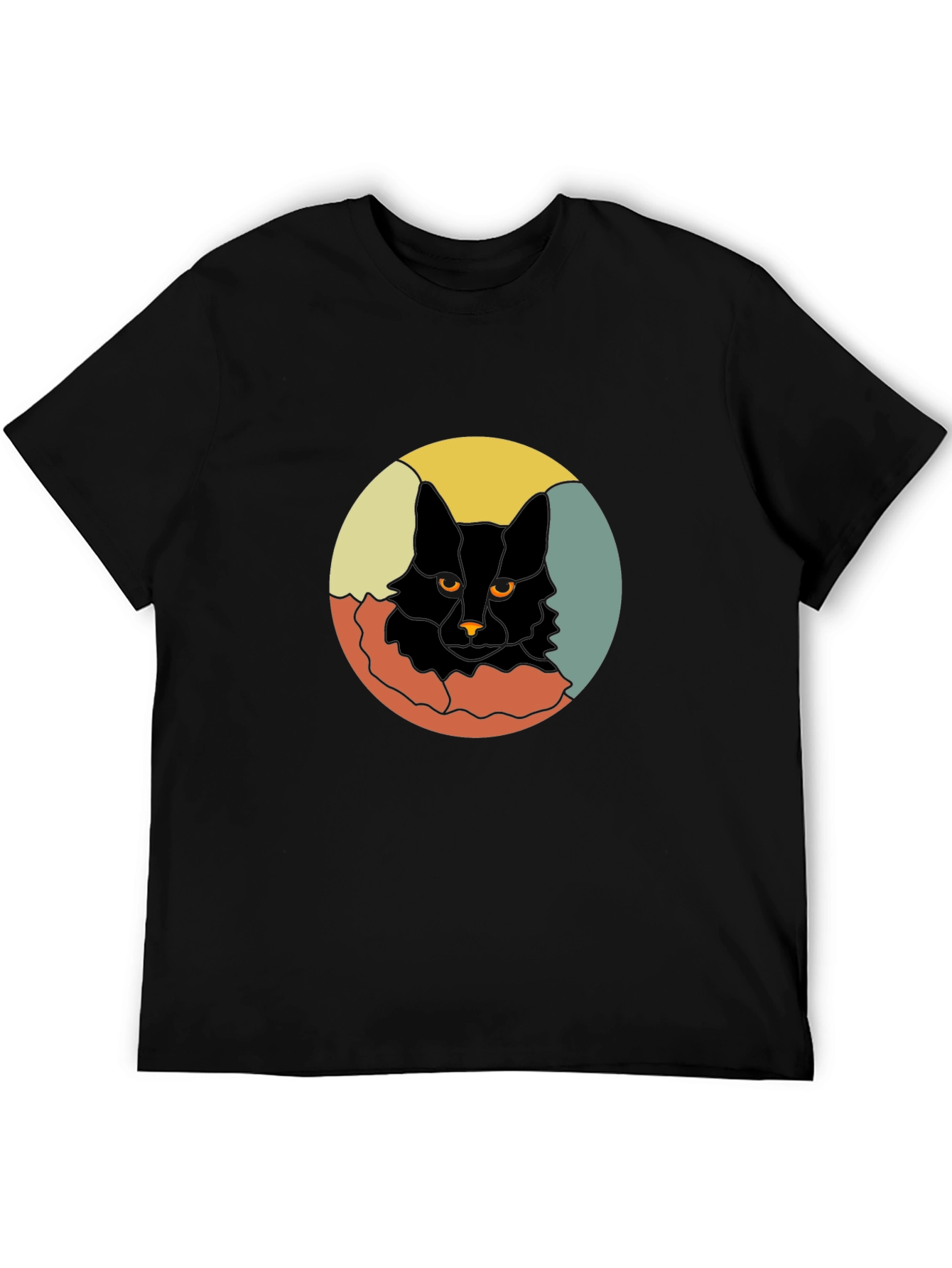 Retro Cat T-Shirt - Vintage Style Graphic Tee