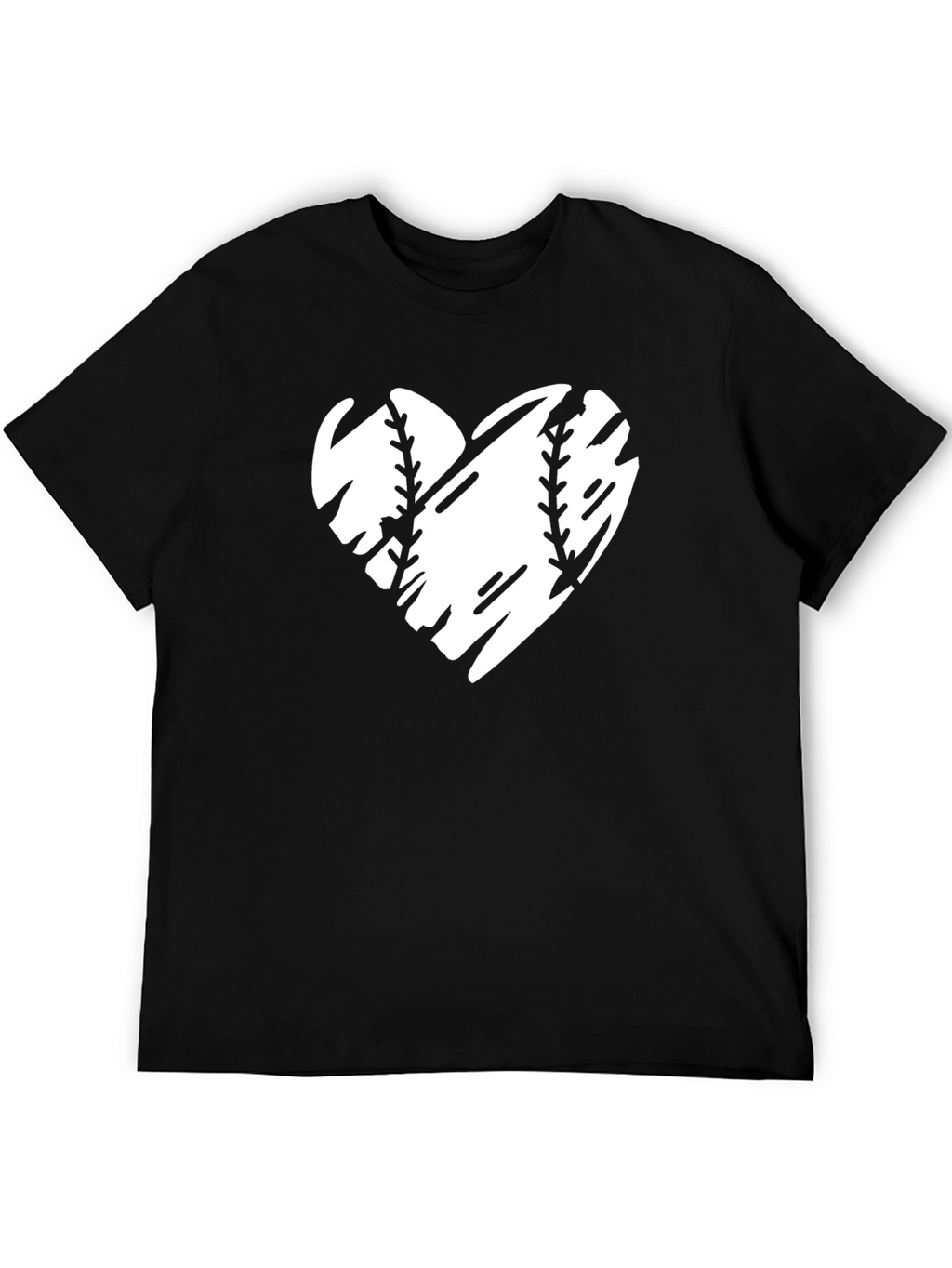 Baseball Heart T-Shirt - Sports Fan Tee
