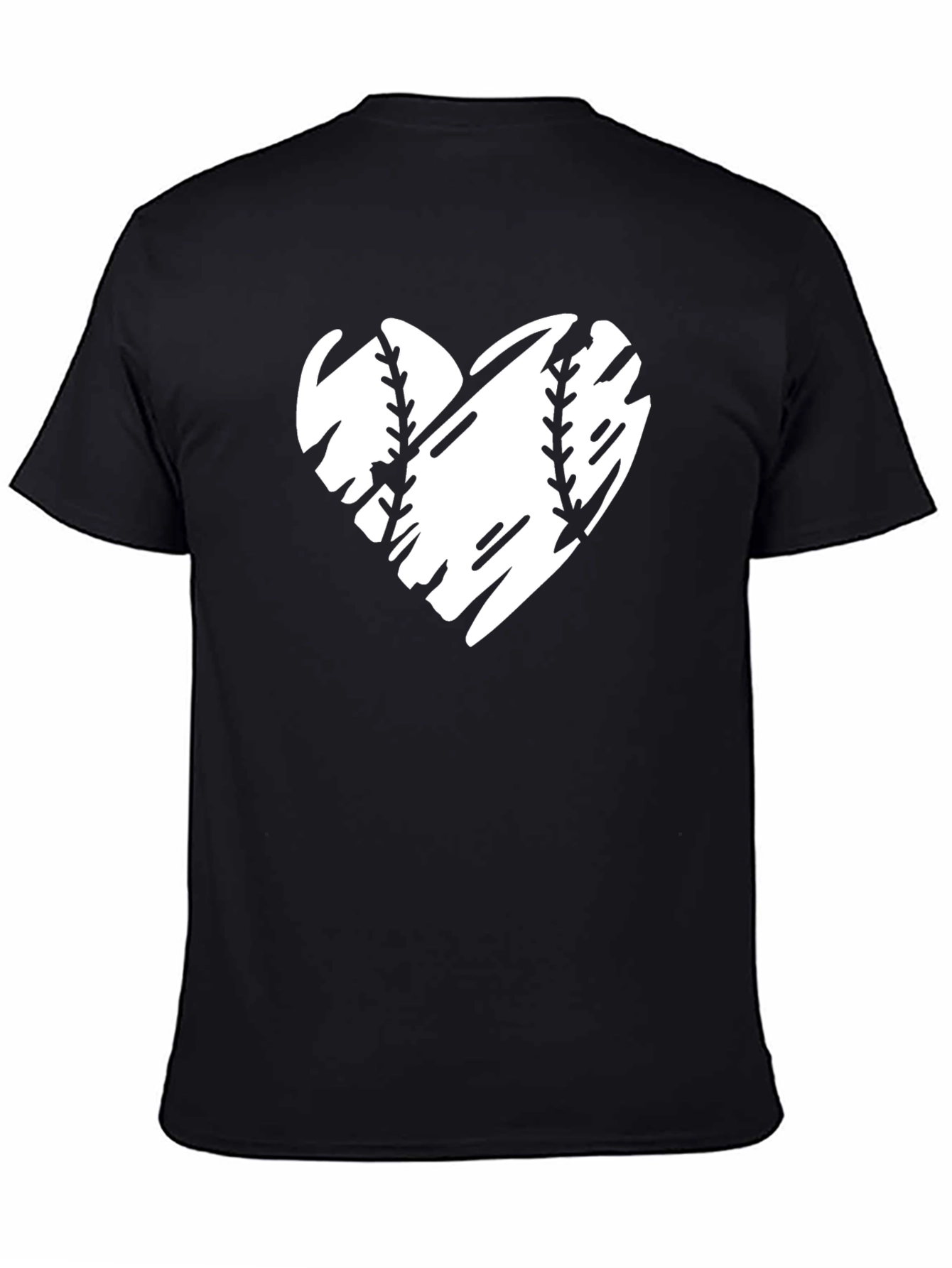 Baseball Heart T-Shirt - Sports Fan Tee