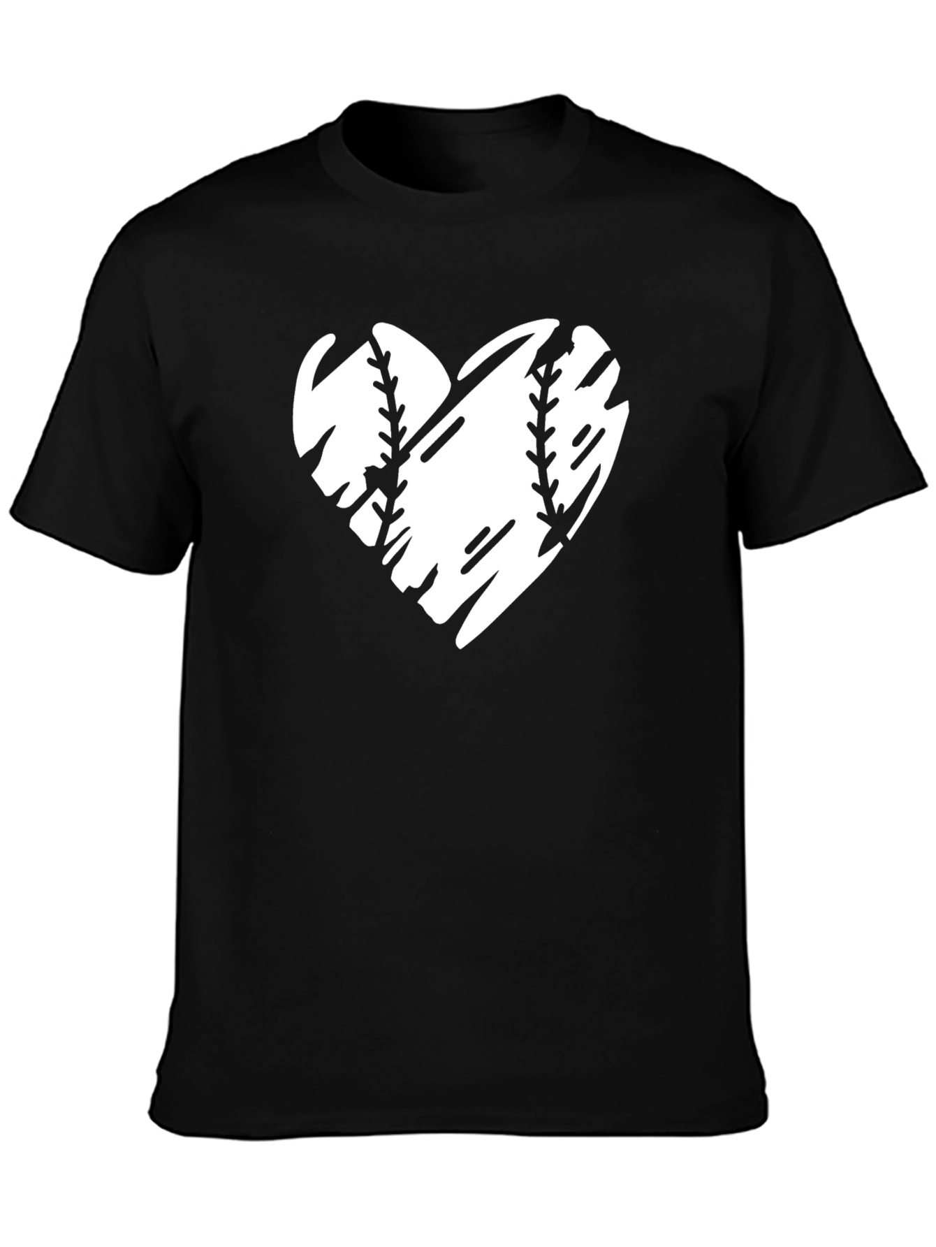Baseball Heart T-Shirt - Sports Fan Tee