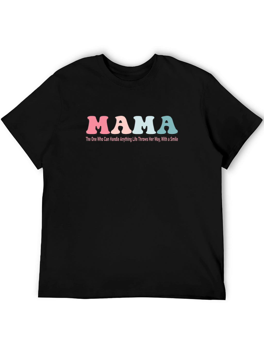 Retro Mama T-Shirt - Handle Anything With a Smile!